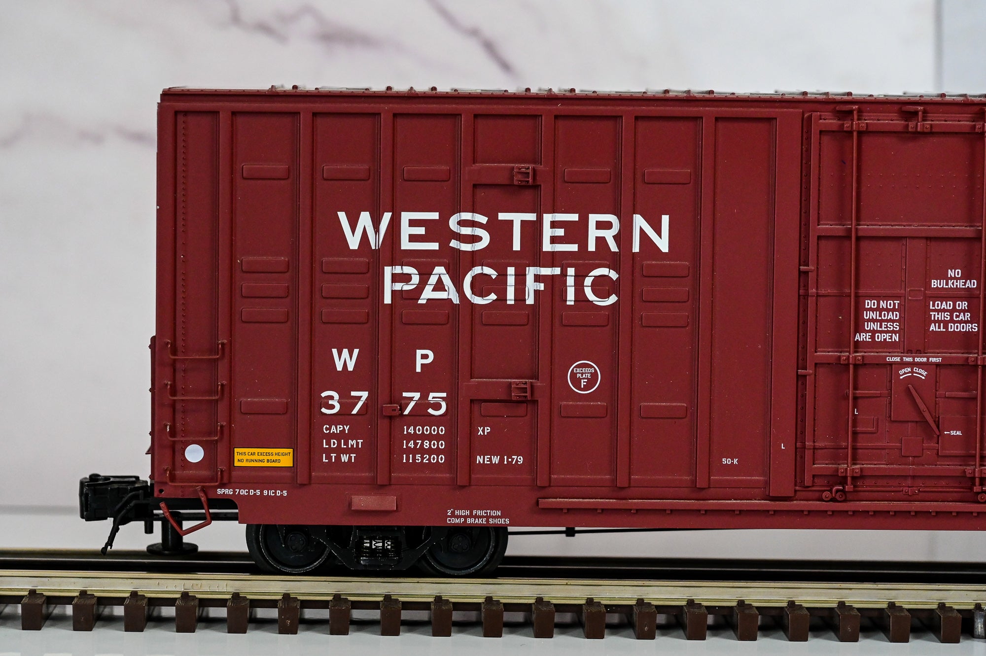 Atlas Western Pacific Berwick 60β Boxcar #3775 | Premier | O Scale