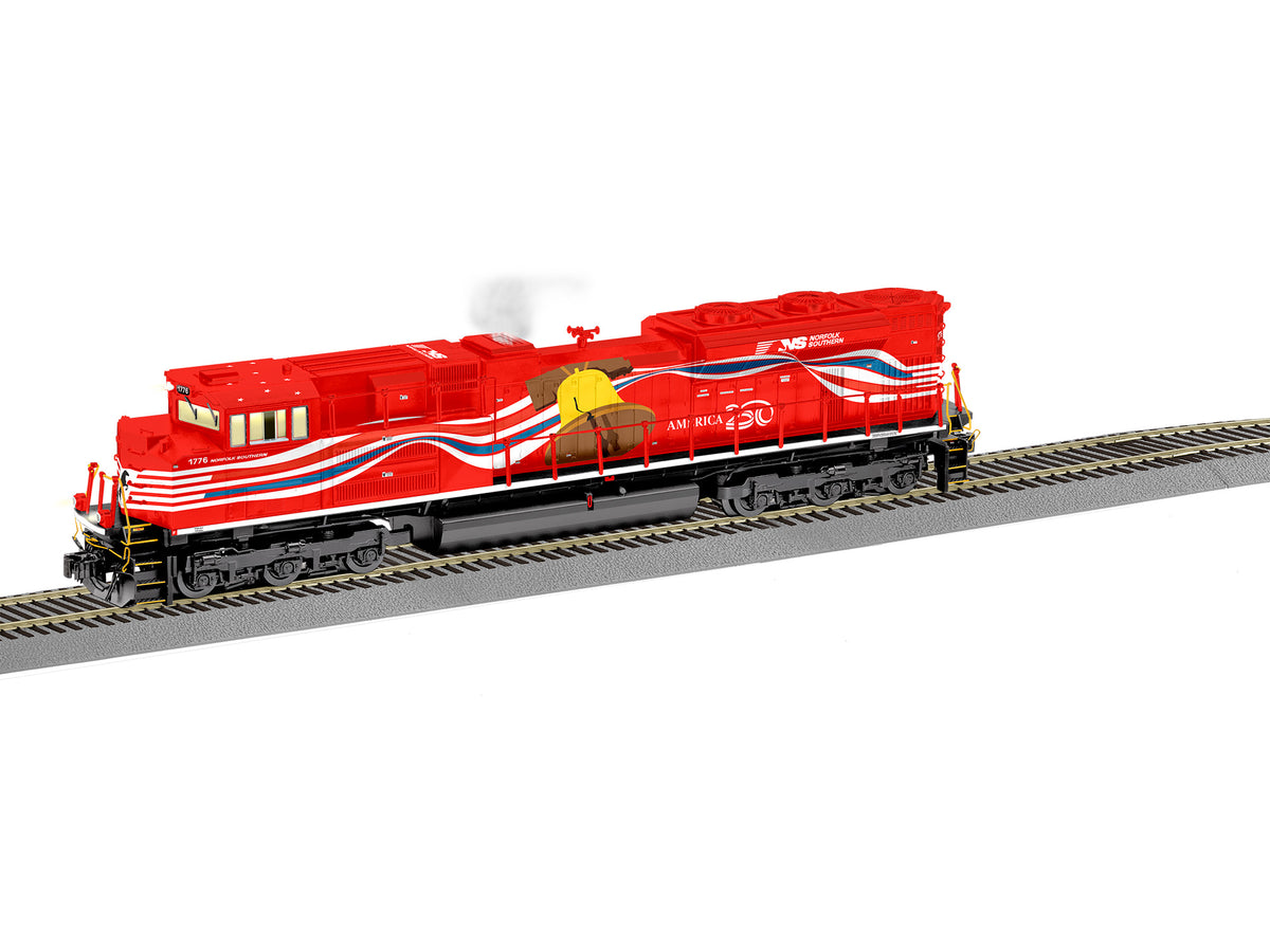 Norfolk Southern LEGACY SD70ACe #1776 with NS logos — Lionel catalog artwork