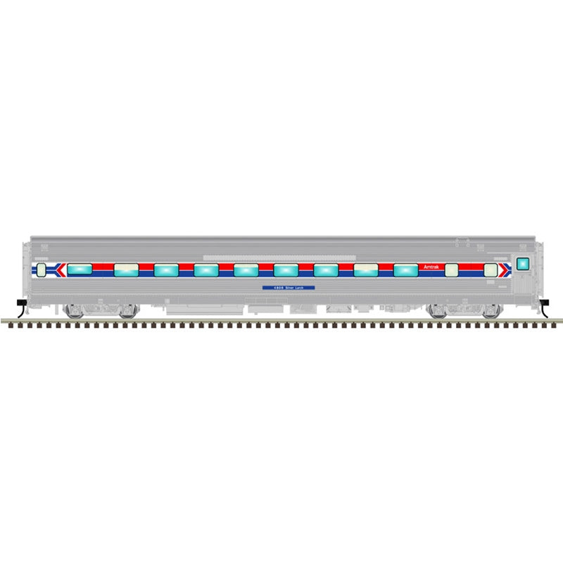Atlas Amtrak California Zephyr 4 Car Set B | O Scale 3 Rail