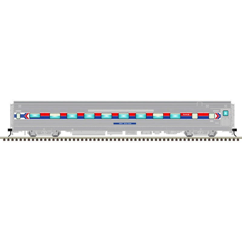 Atlas Amtrak California Zephyr 4 Car Set B | O Scale 3 Rail