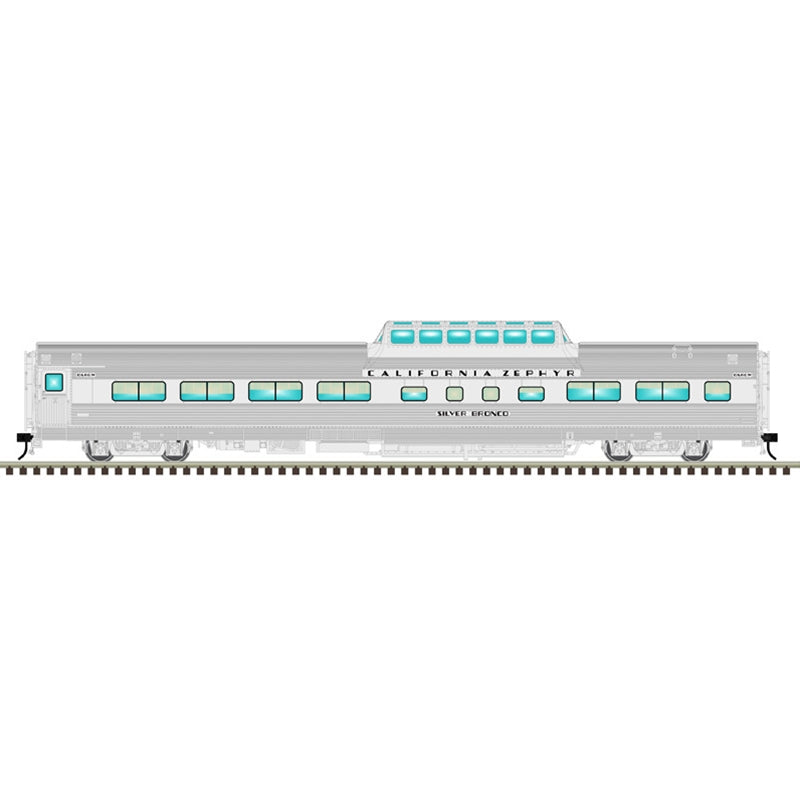 Atlas California Zephyr 1950s 4 Car Set A | O Scale 3 Rail