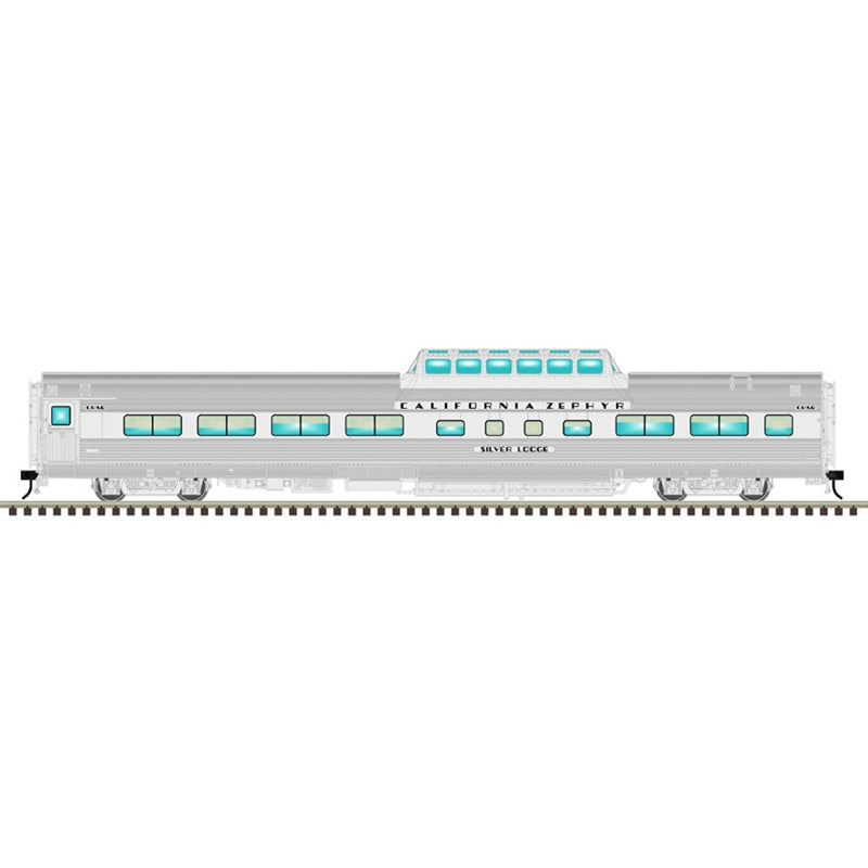 Atlas California Zephyr 1950s 4 Car Set A | O Scale 3 Rail