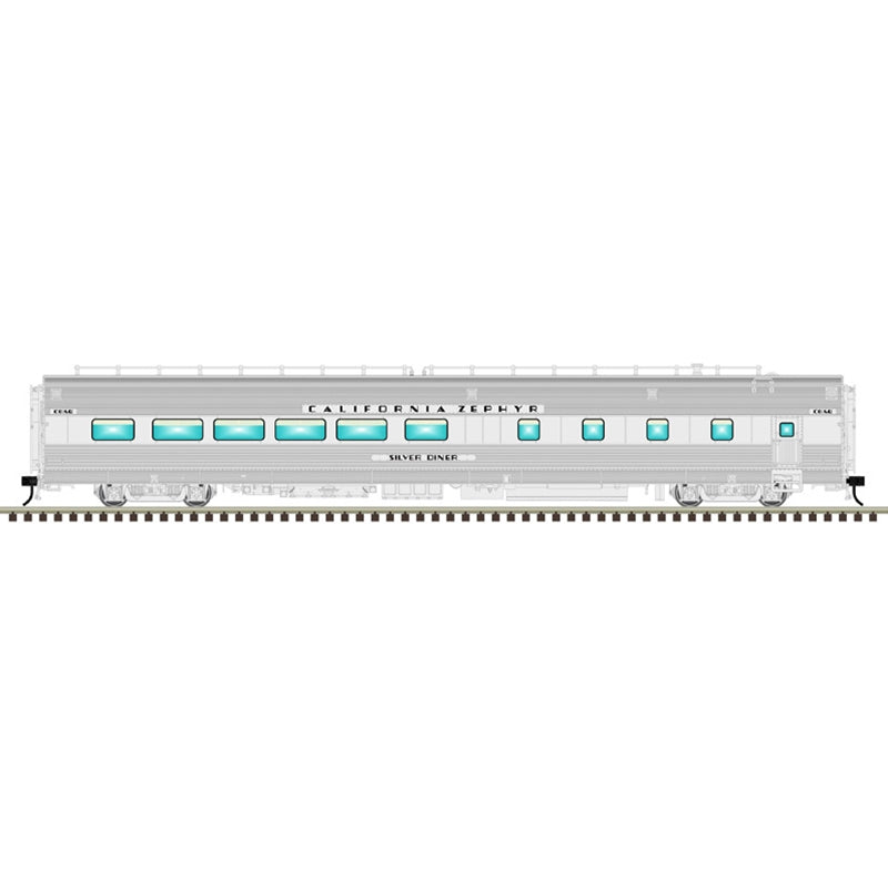 Atlas California Zephyr 1950s 4 Car Set B | O Scale 3 Rail