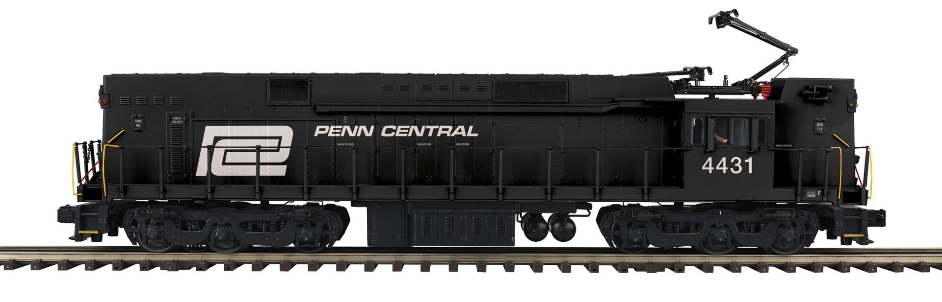 MTH Penn Central #4431 E44 Electric Engine w/ ProtoSound 3.0 (White PC Logo) | Premier | O Scale