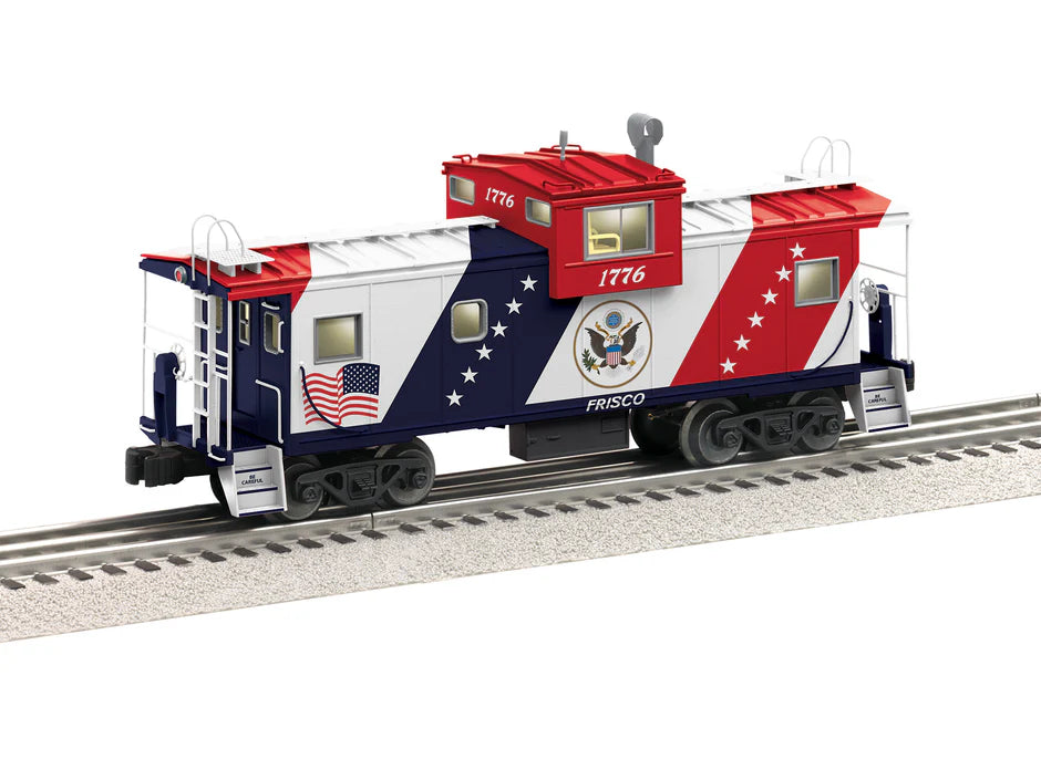 Frisco Wide Vision Caboose #1776 | O Scale