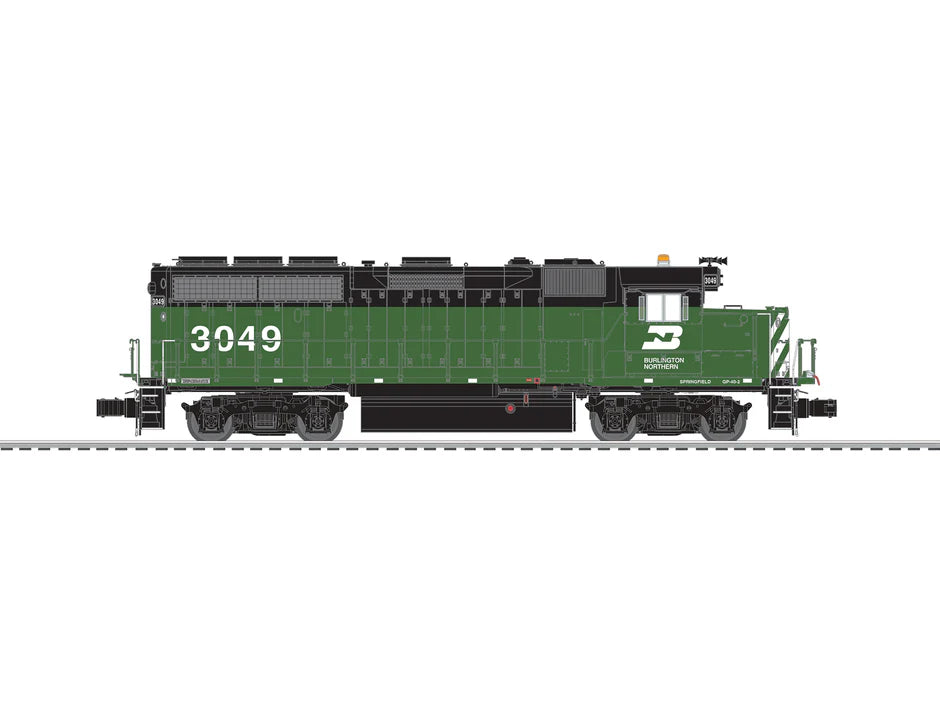 ** Burlington Northern VISION Breakdown GP40-2 #3049 | O Scale