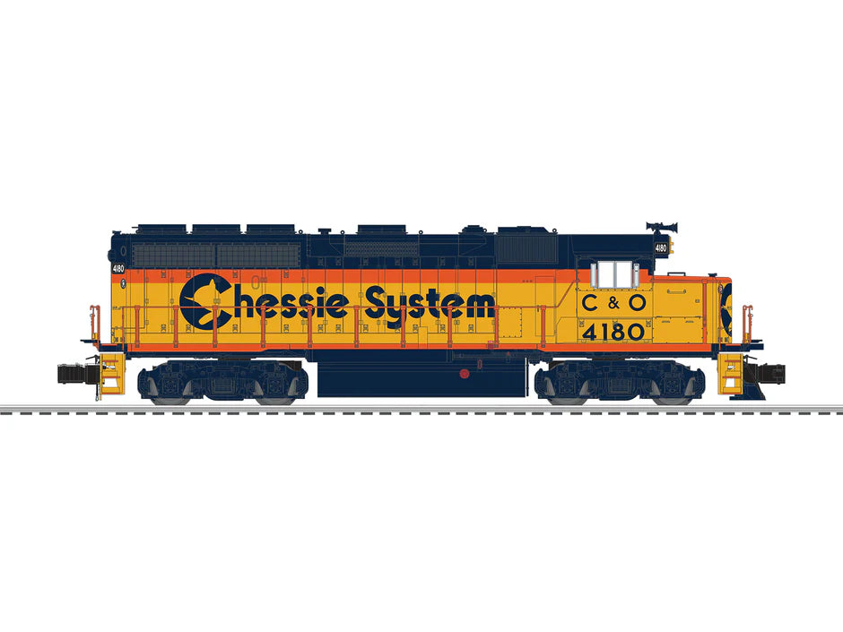 ** C&O Chessie VISION Breakdown GP40-2 #4180 | O Scale