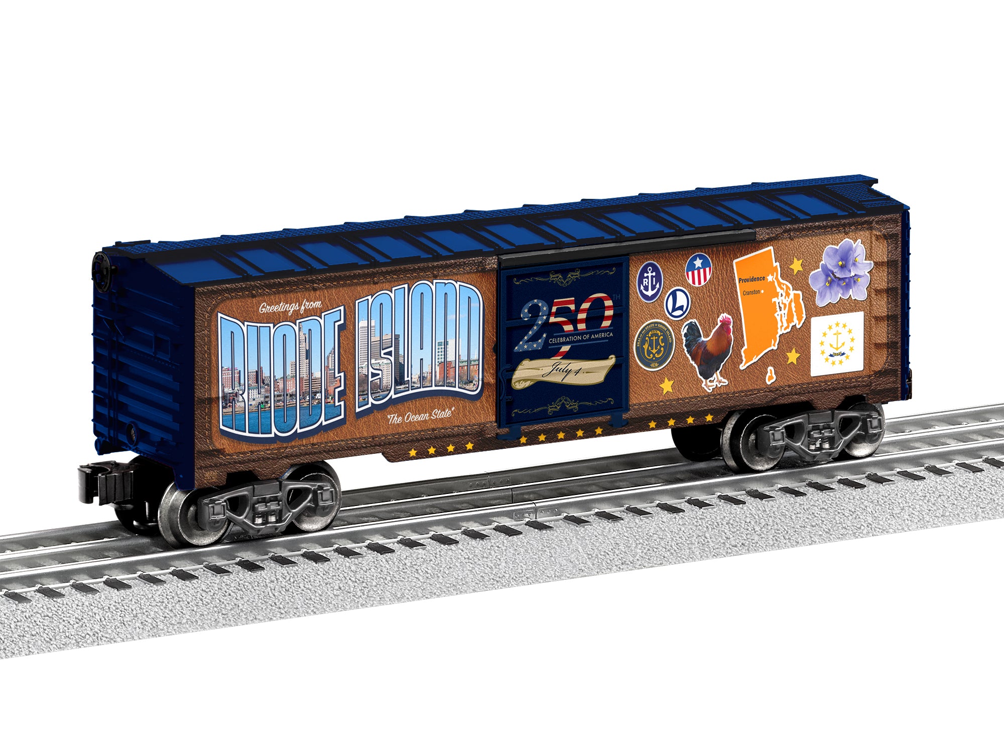 Lionel Rhode Island MUSA Boxcar | O Scale