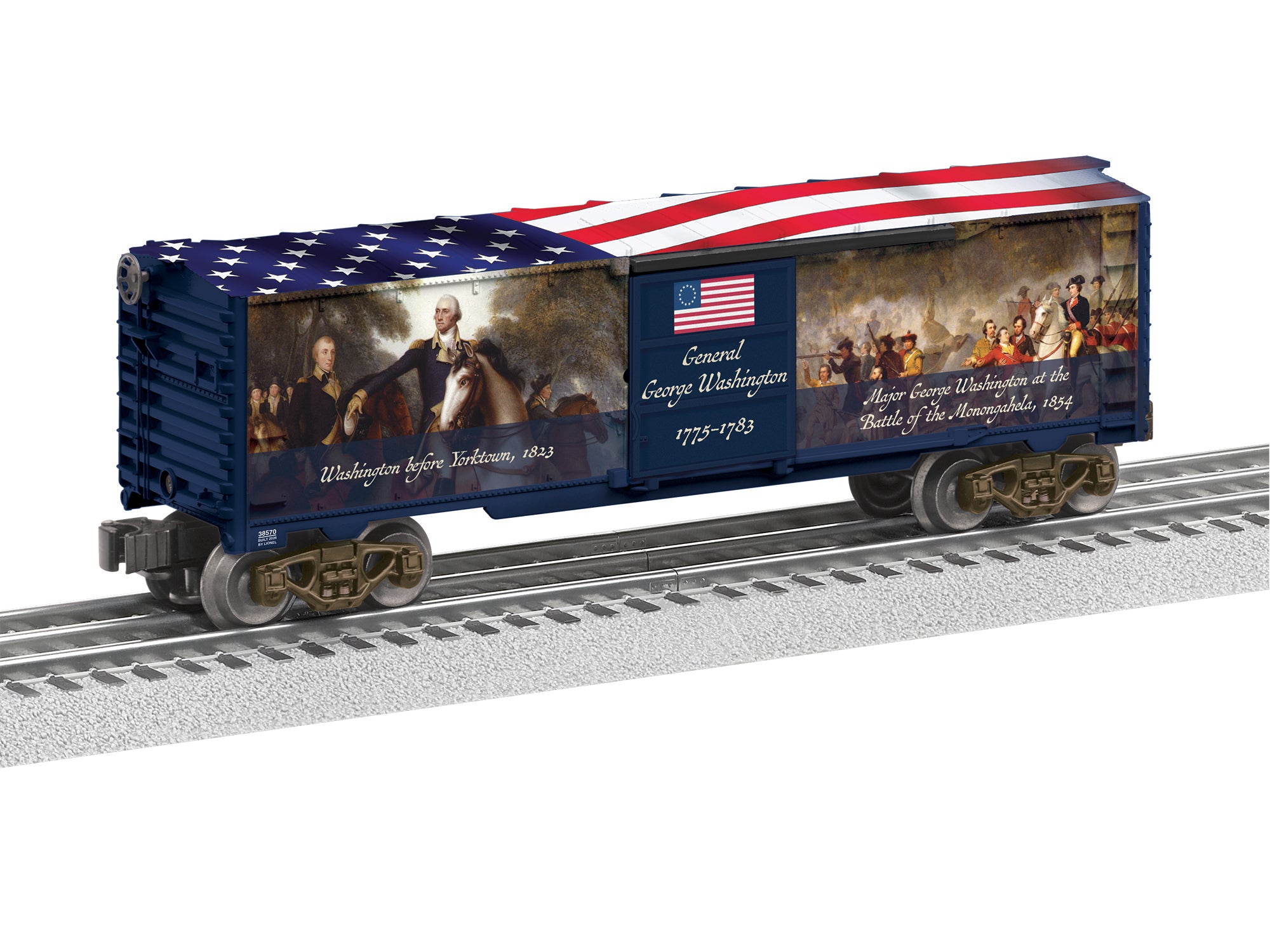 Lionel General Washington MUSA Boxcar | O Scale