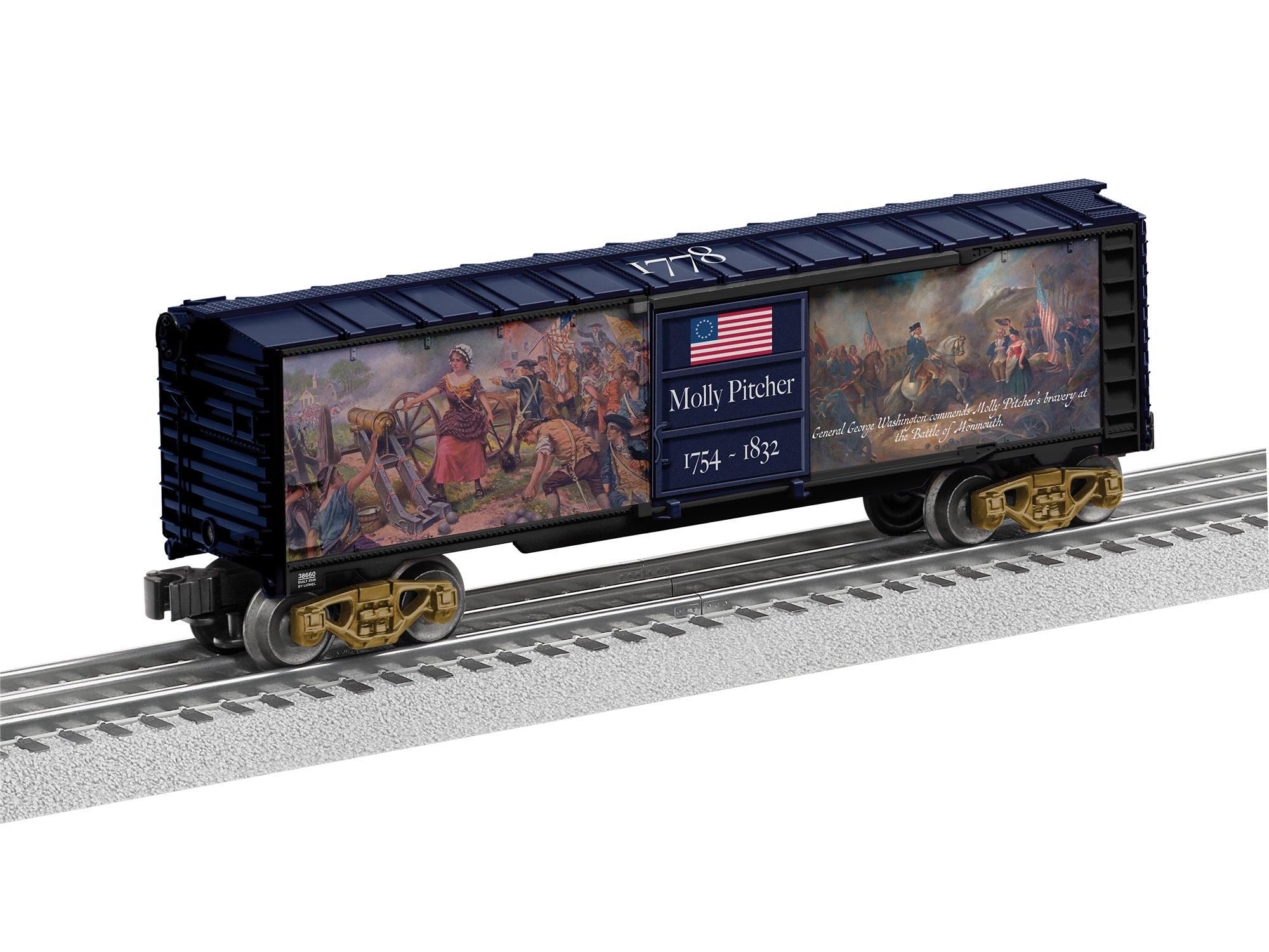 Lionel Molly Pitcher MUSA Boxcar | O Scale