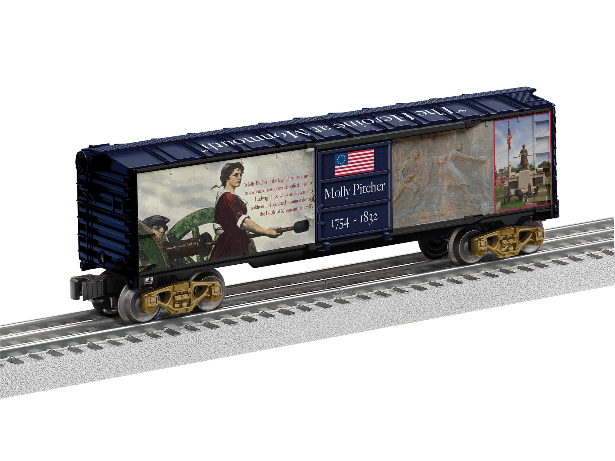 Lionel Molly Pitcher MUSA Boxcar | O Scale
