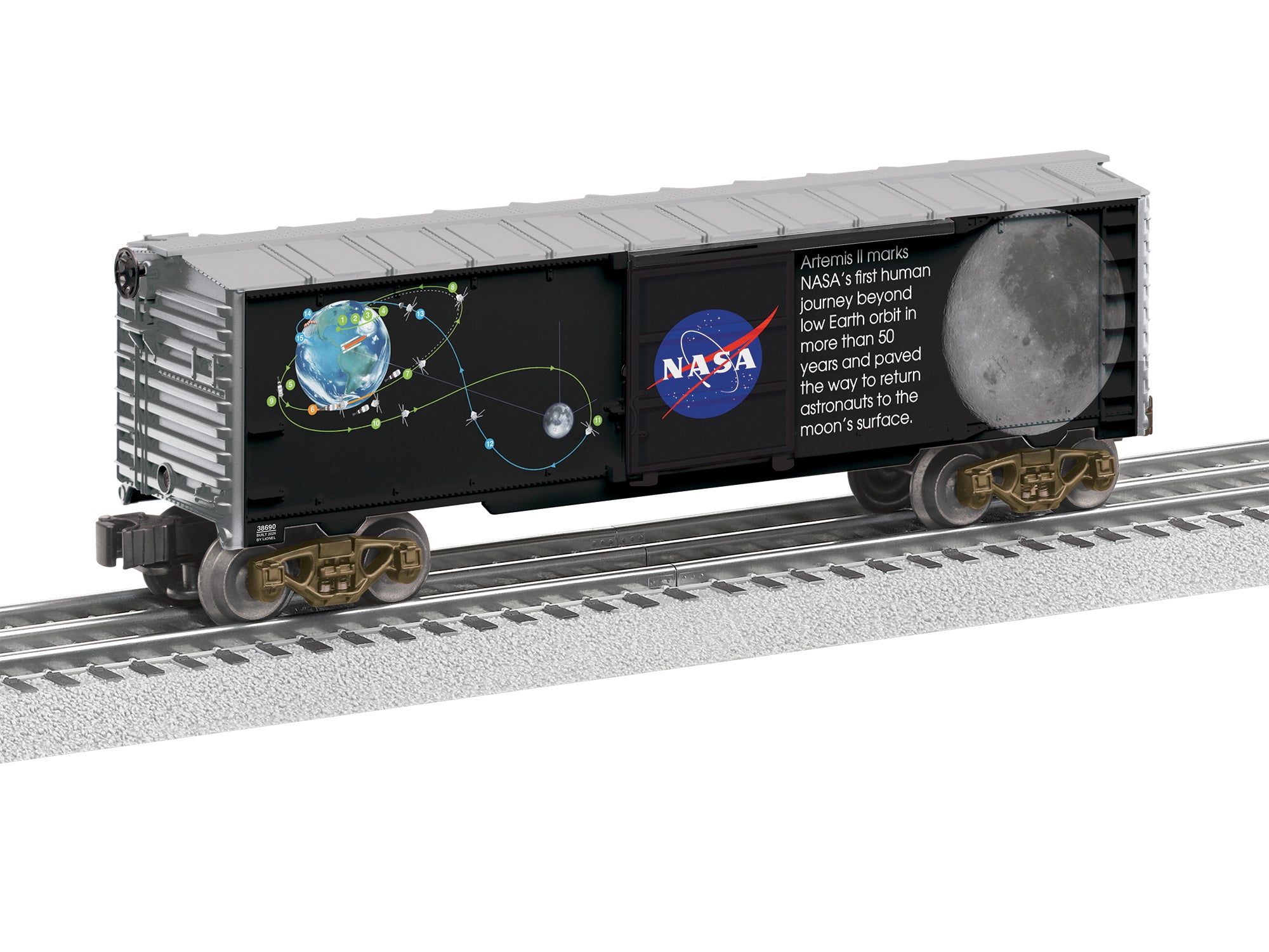 Lionel NASA Artemis II MUSA Boxcar | O Scale