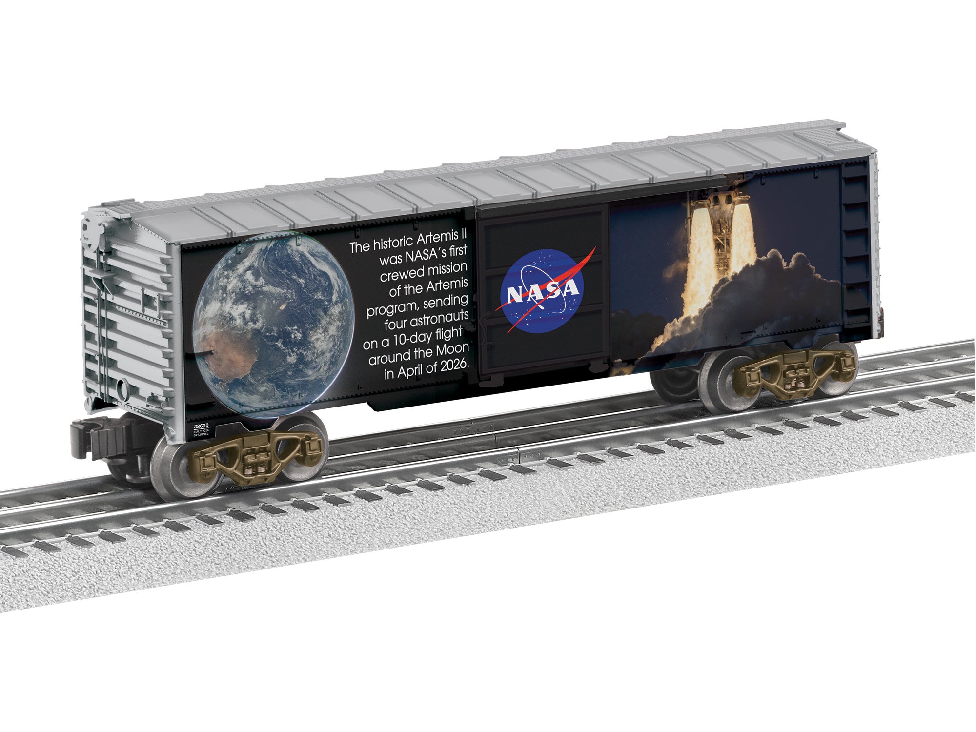Lionel NASA Artemis II MUSA Boxcar | O Scale