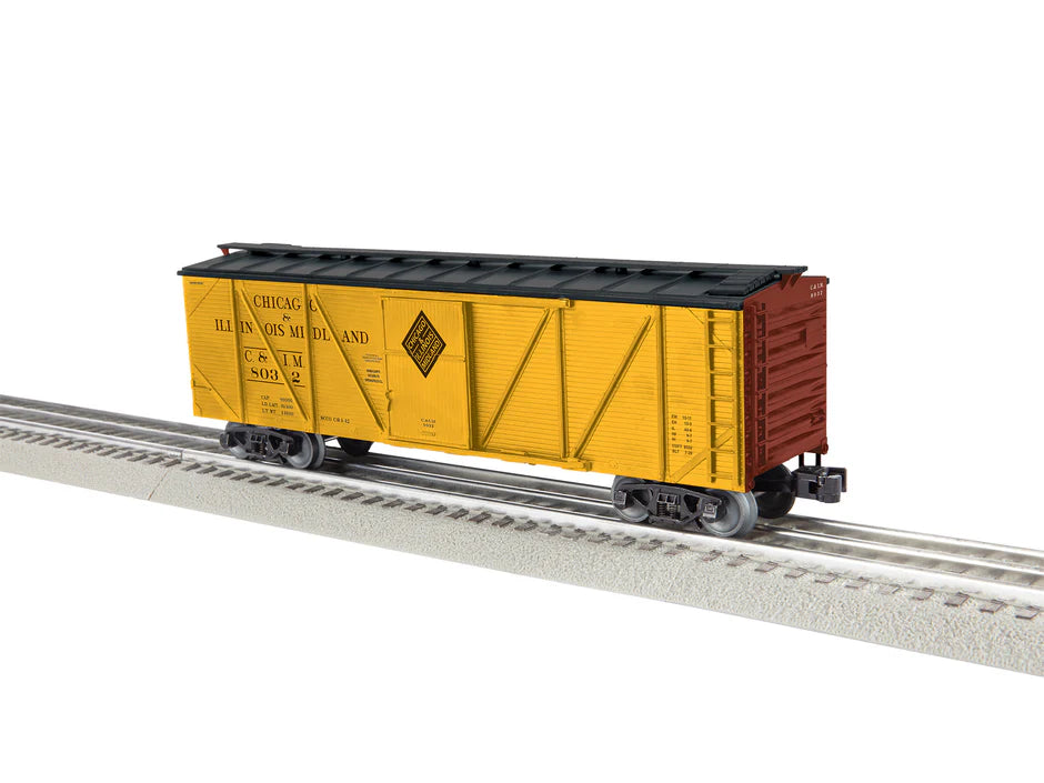 Lionel Chicago & Illinois Midland Single Sheath Boxcar #8311 | Signature | O Scale