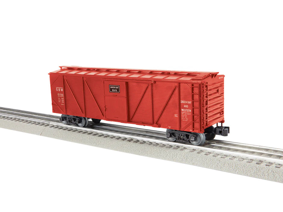 Lionel Green Bay & Western Single Sheath Boxcar #6196 | Signature | O Scale