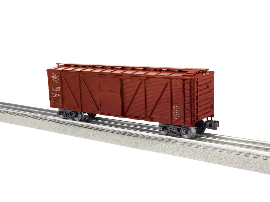Lionel Milwaukee Road Single Sheath Boxcar #714842 | Signature | O Scale