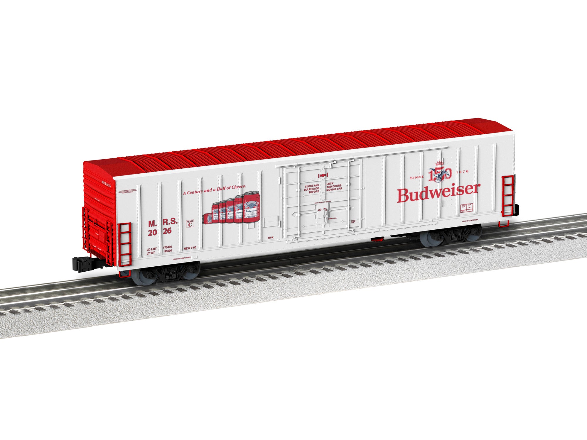 Lionel Budweiser 150 Beer Car #2026 | O Scale