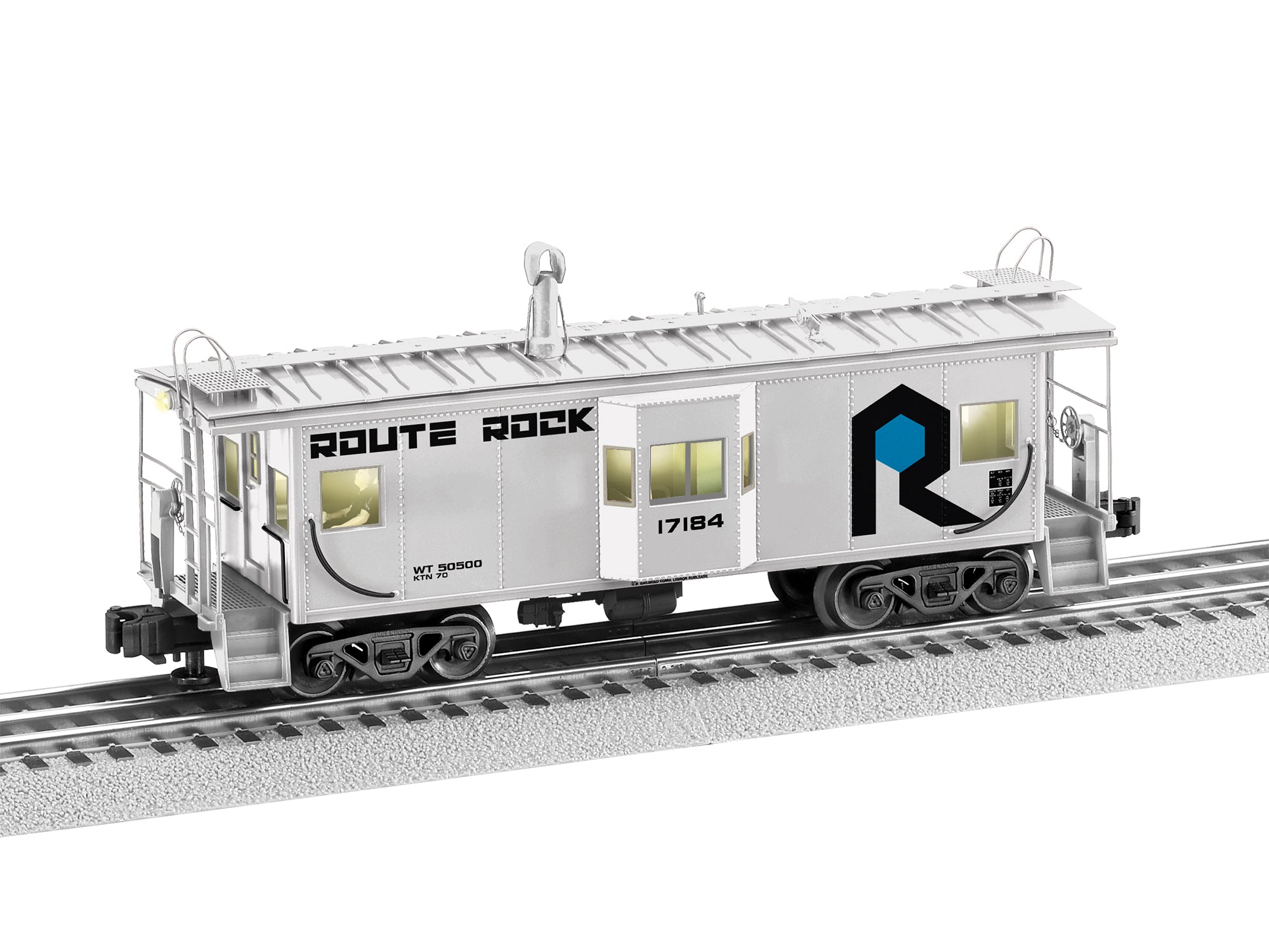 Lionel Rock Island Bay Window Caboose #17184 | O Scale