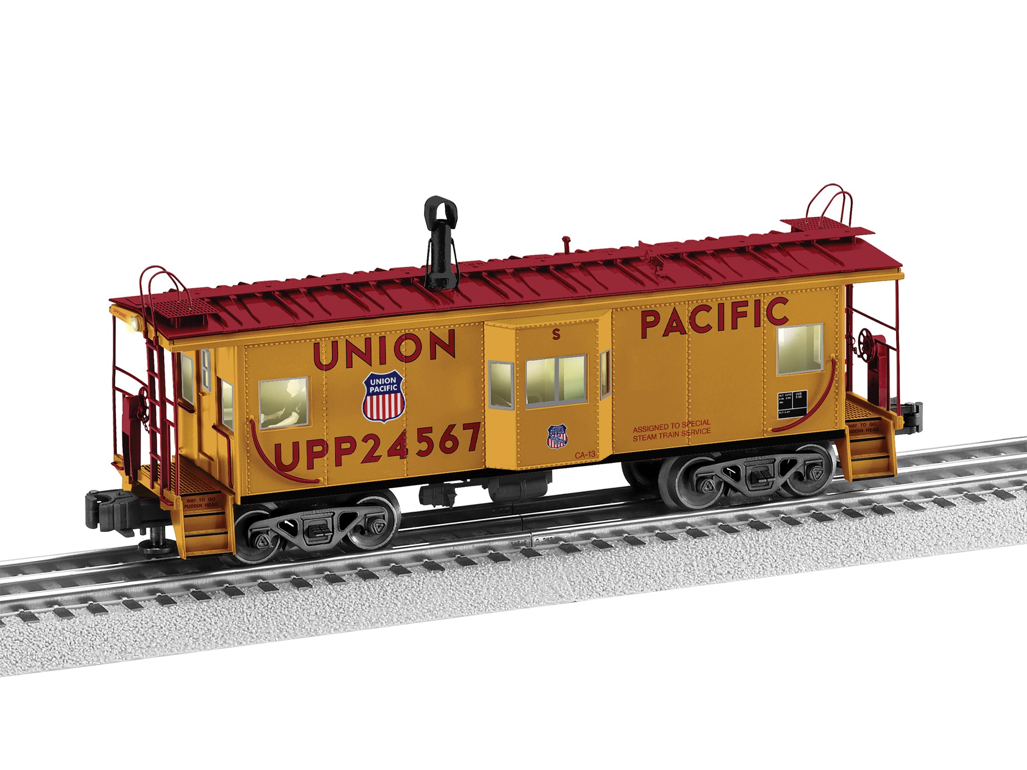 Lionel Union Pacific Bay Window Caboose #24567 | O Scale