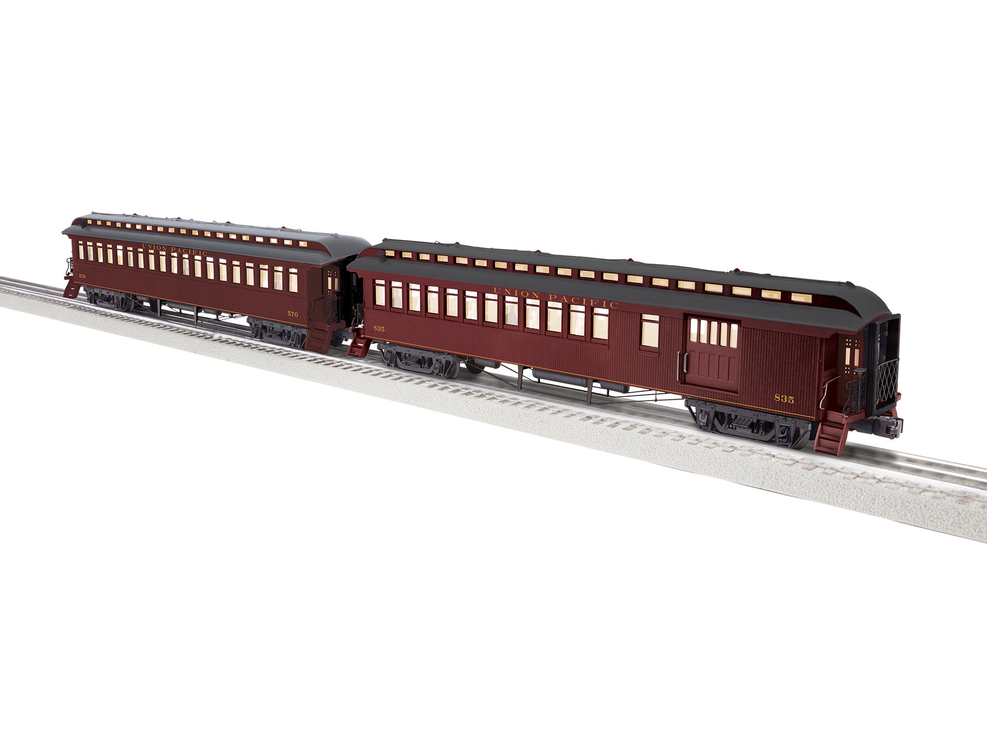 Lionel Union Pacific Wood Passenger Two-Pack B | O Scale