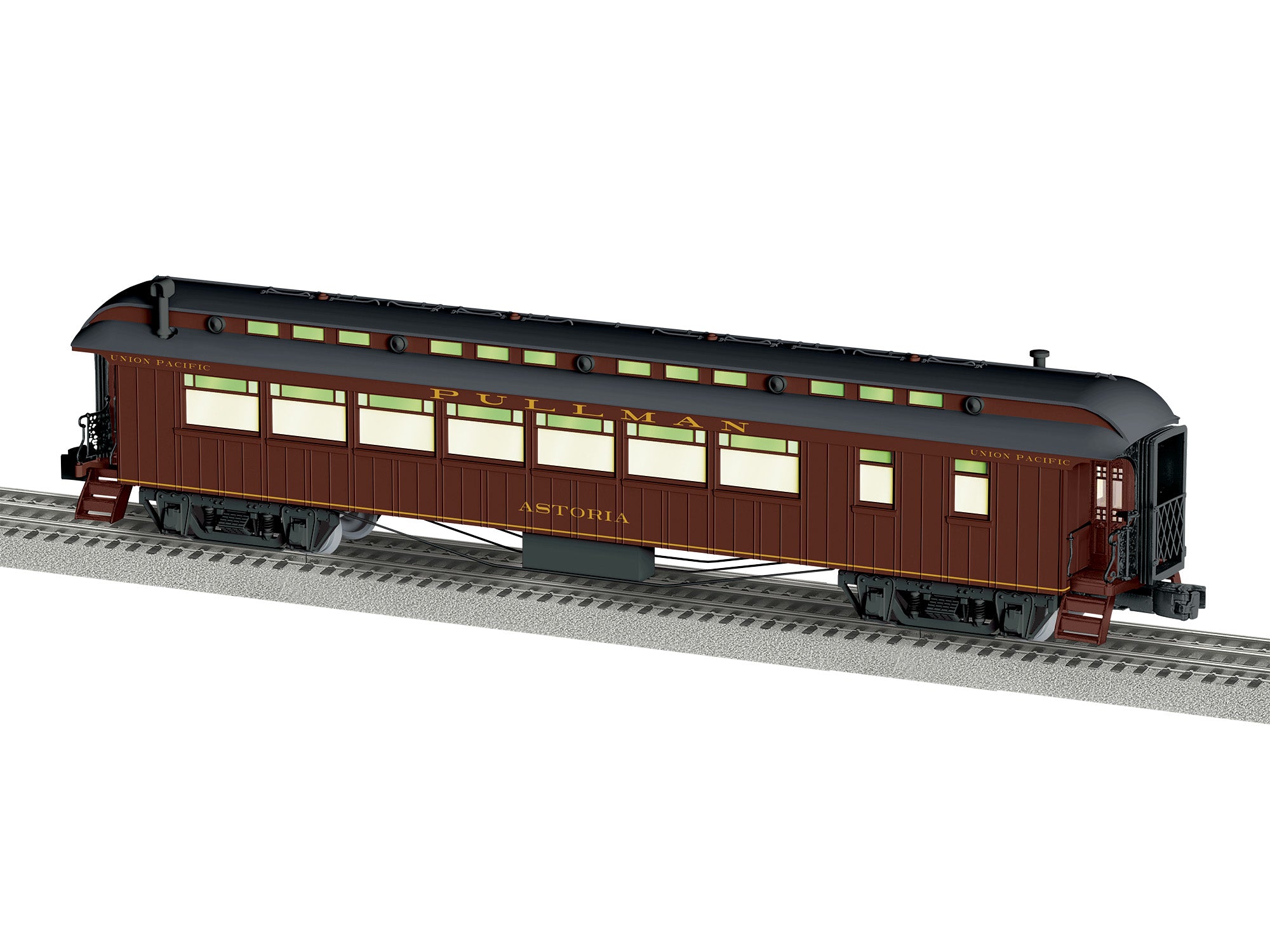 Lionel Union Pacific Wood StationSounds Diner Astoria | O Scale