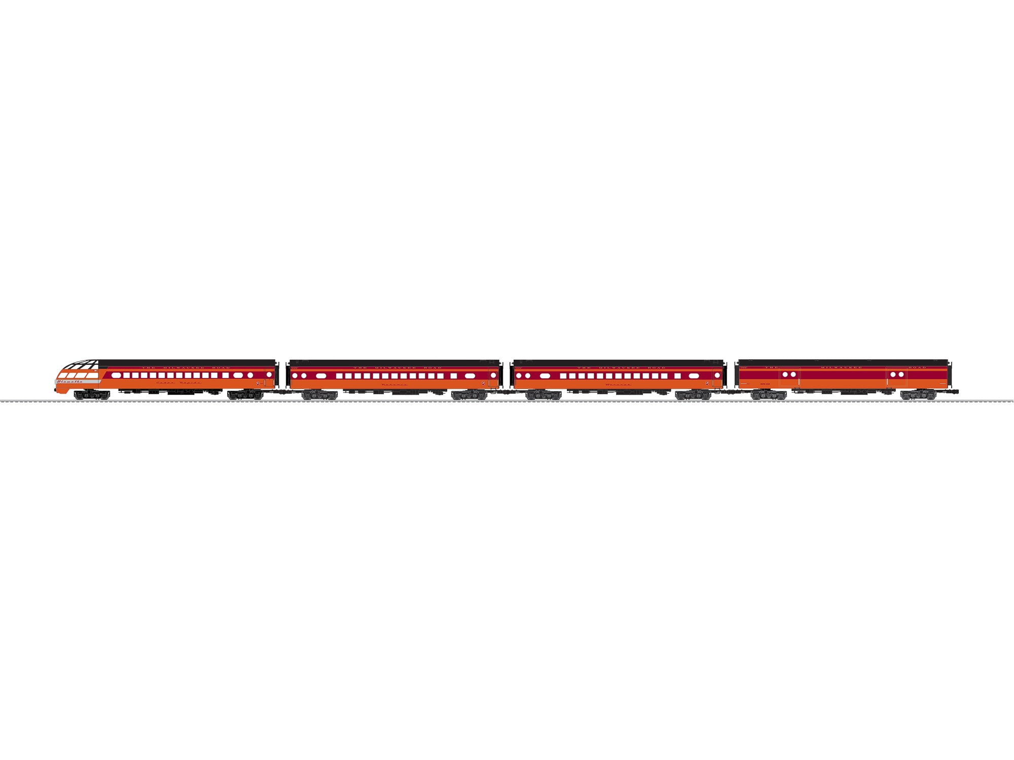 Lionel 261 Excursion Aluminum 4 Pack | O Scale