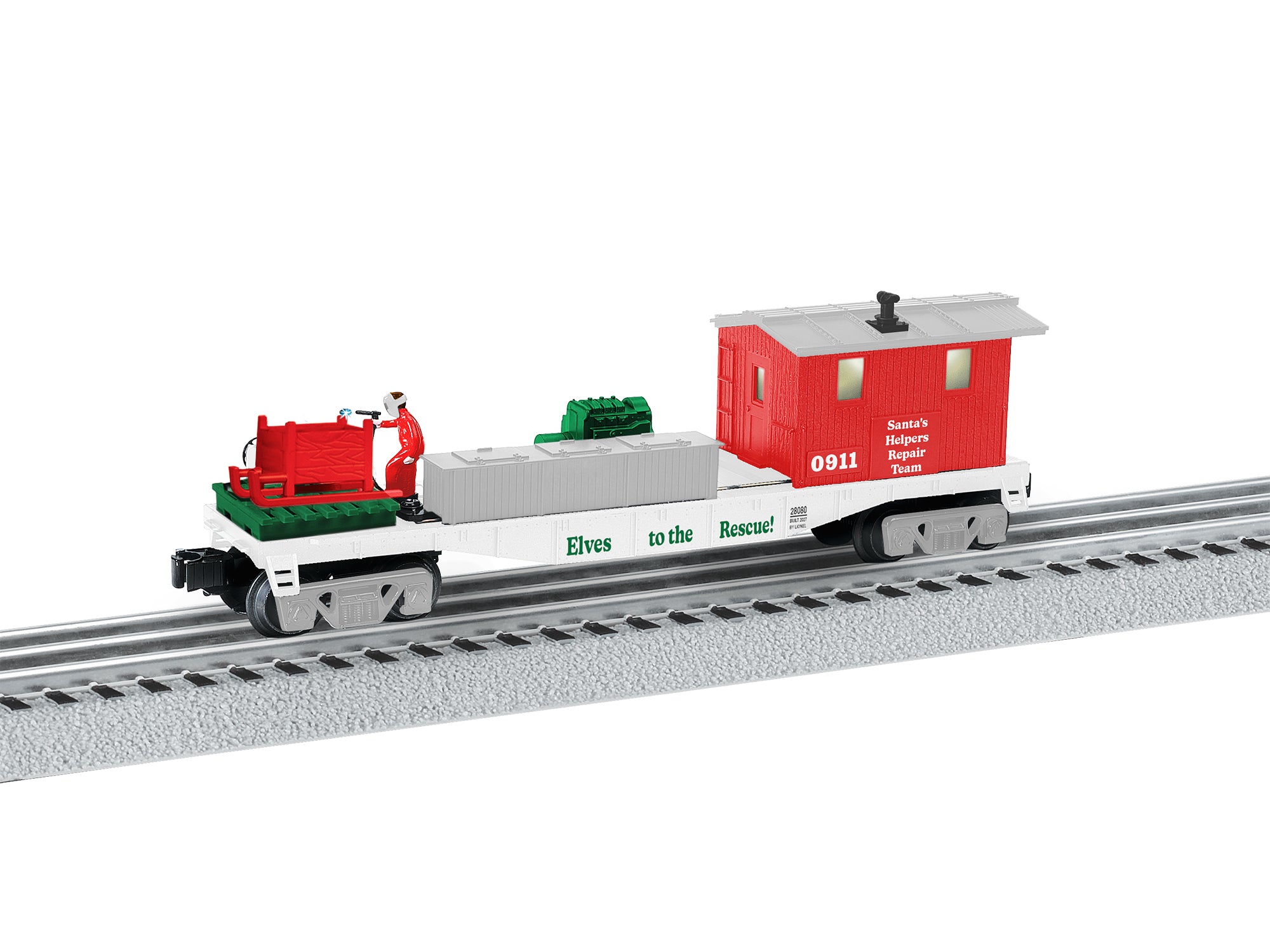 Lionel Santa's Helpers Welding Car | O Scale