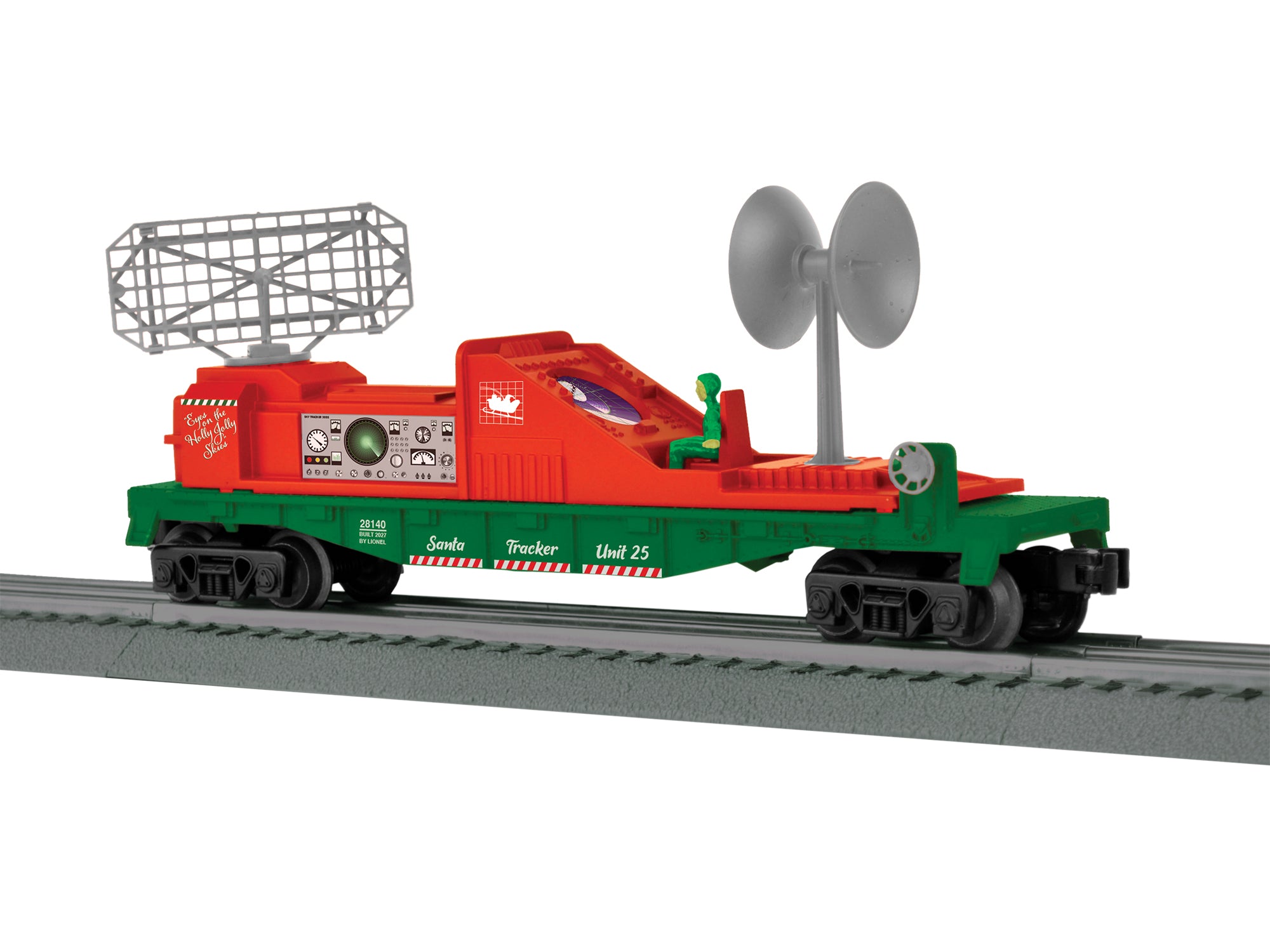 Lionel Christmas Radar Car | O Scale