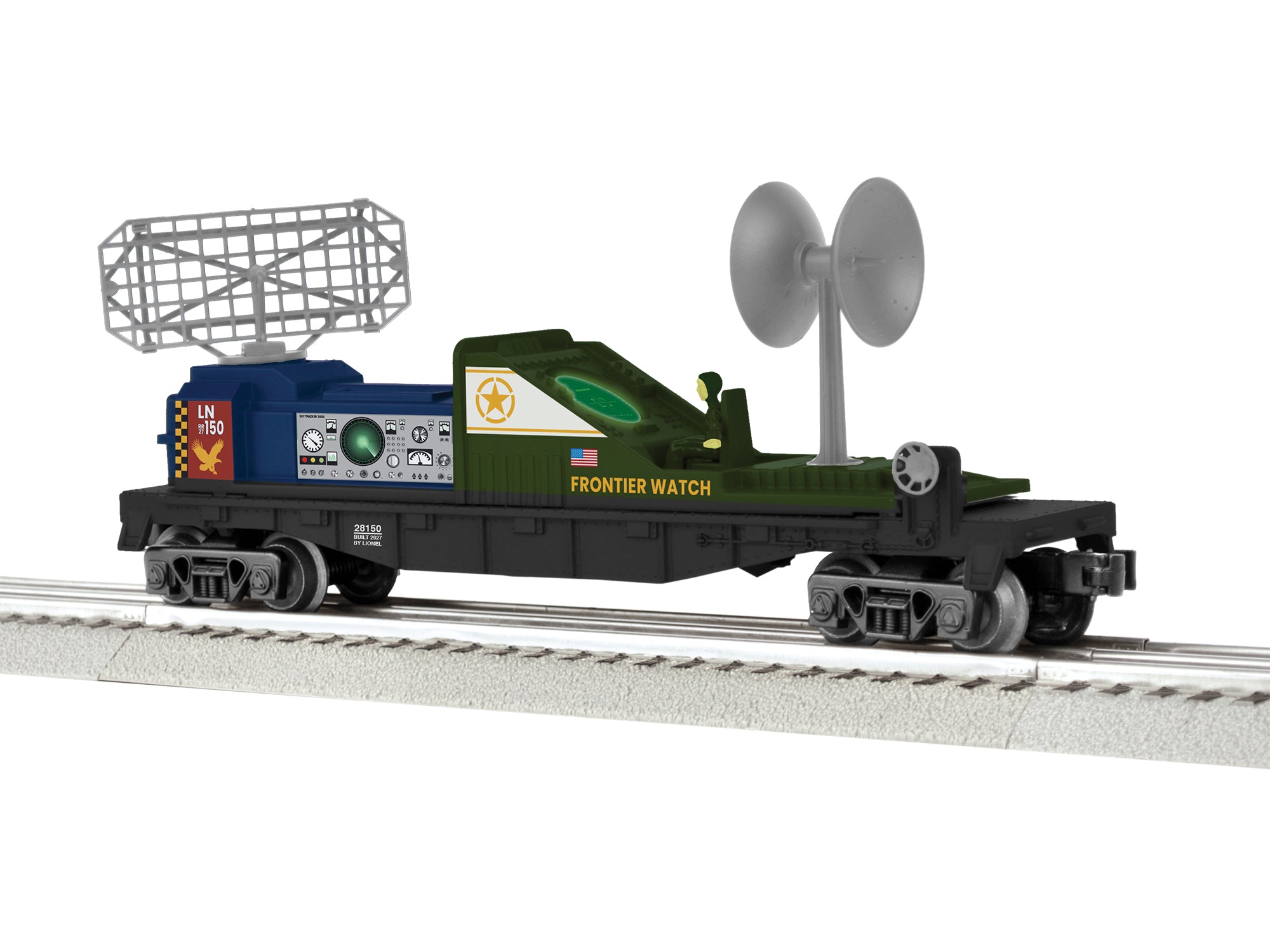 Lionel American Frontier Watch Radar Car | O Scale