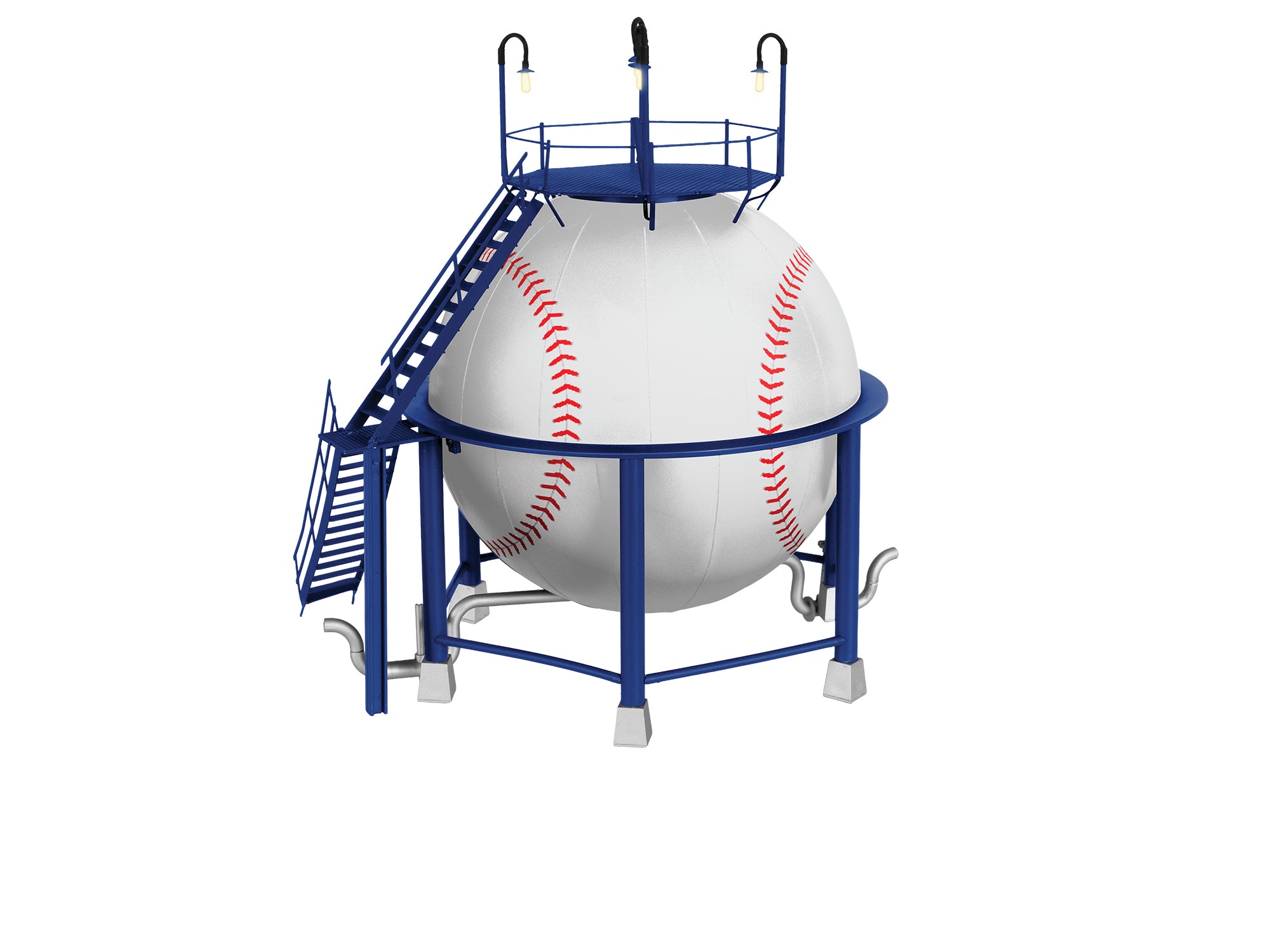 Lionel Baseball Spherical Tank | O Scale