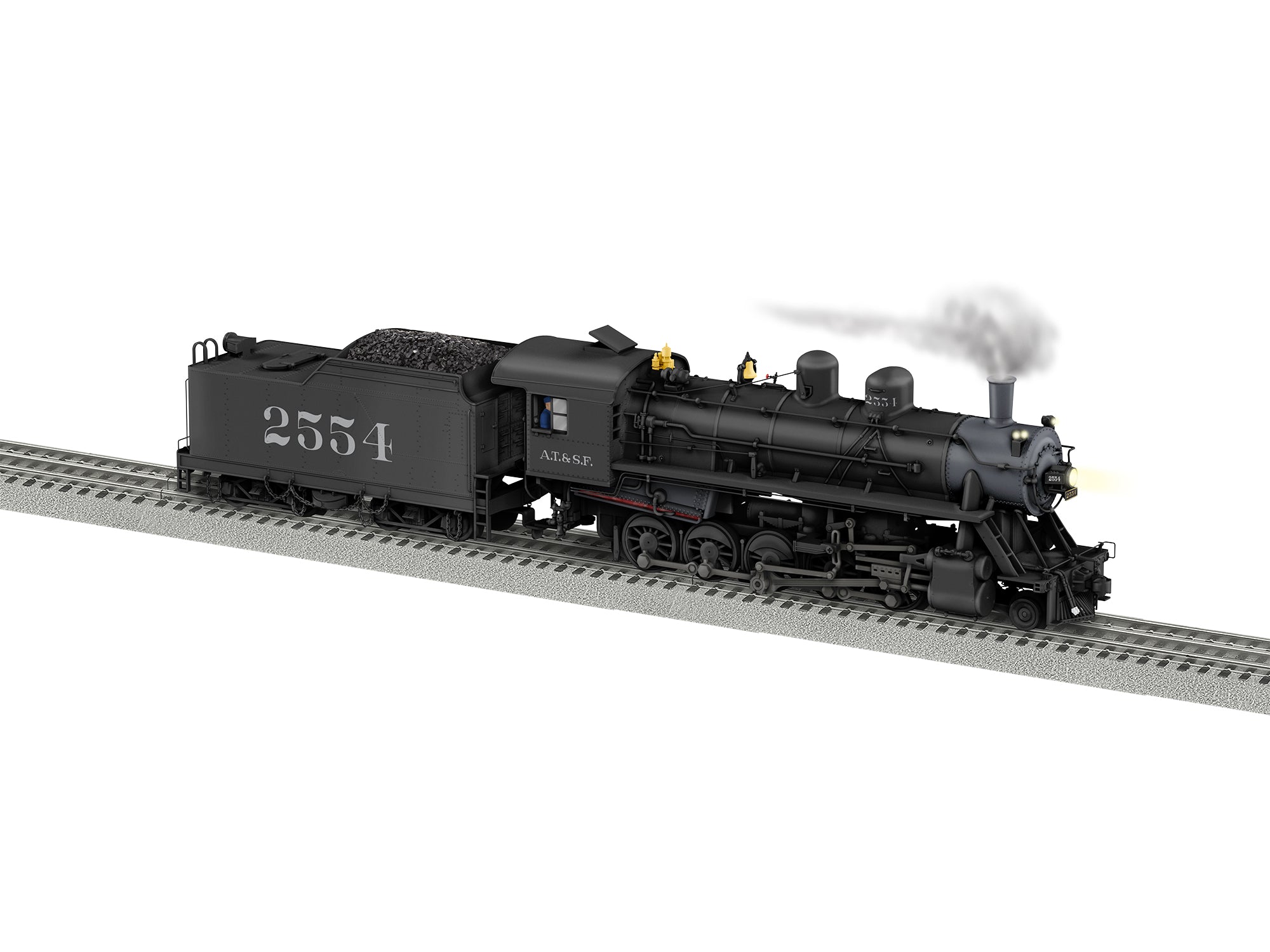 Lionel Santa Fe LEGACY Russian Decapod #2554 | O Scale