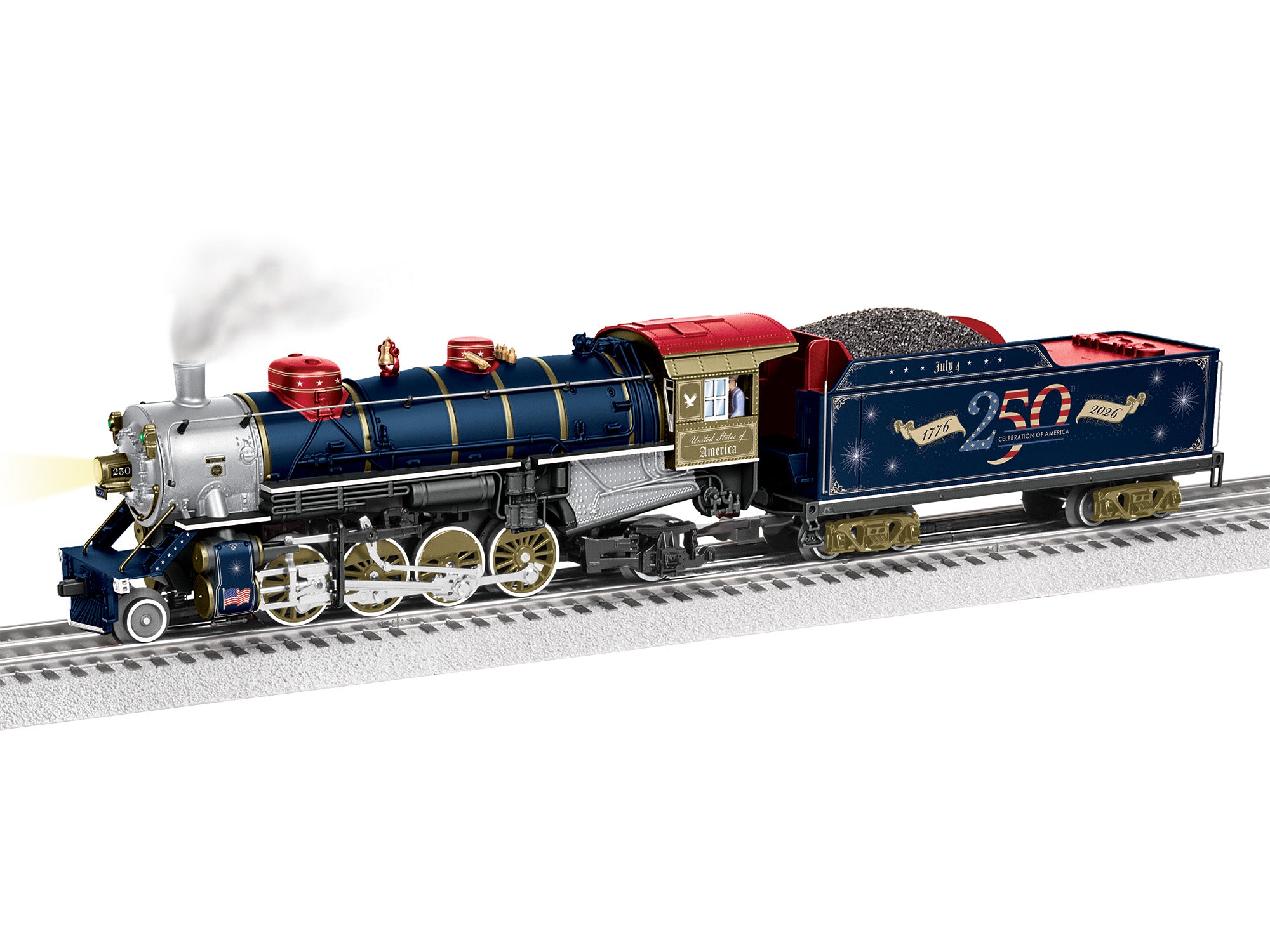 Lionel America 250th LionChief Plus 2.0 Mikado #250 | O Scale