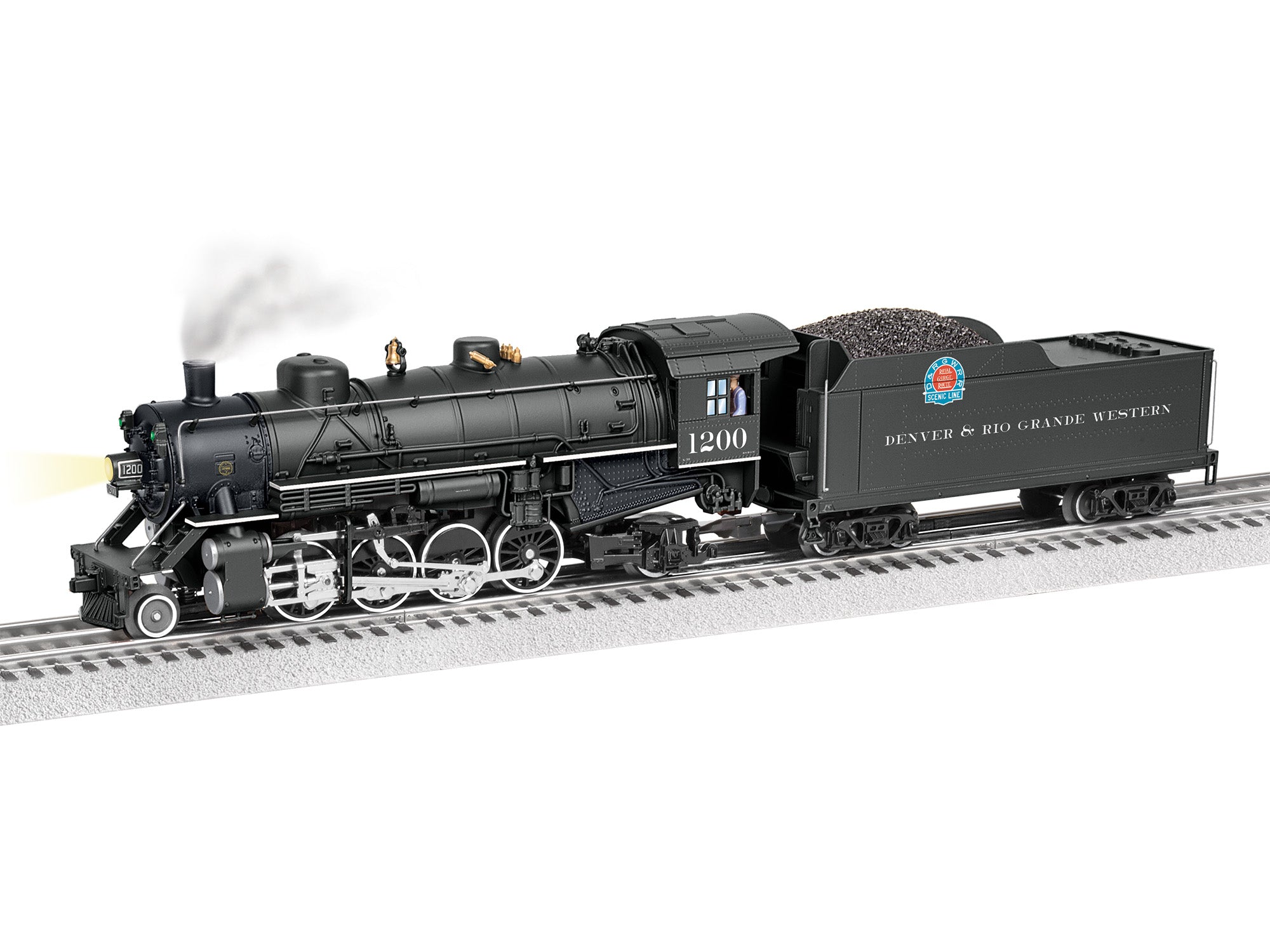 Lionel Denver & Rio Grande Western LionChief Plus 2.0 Mikado #1200 | O Scale