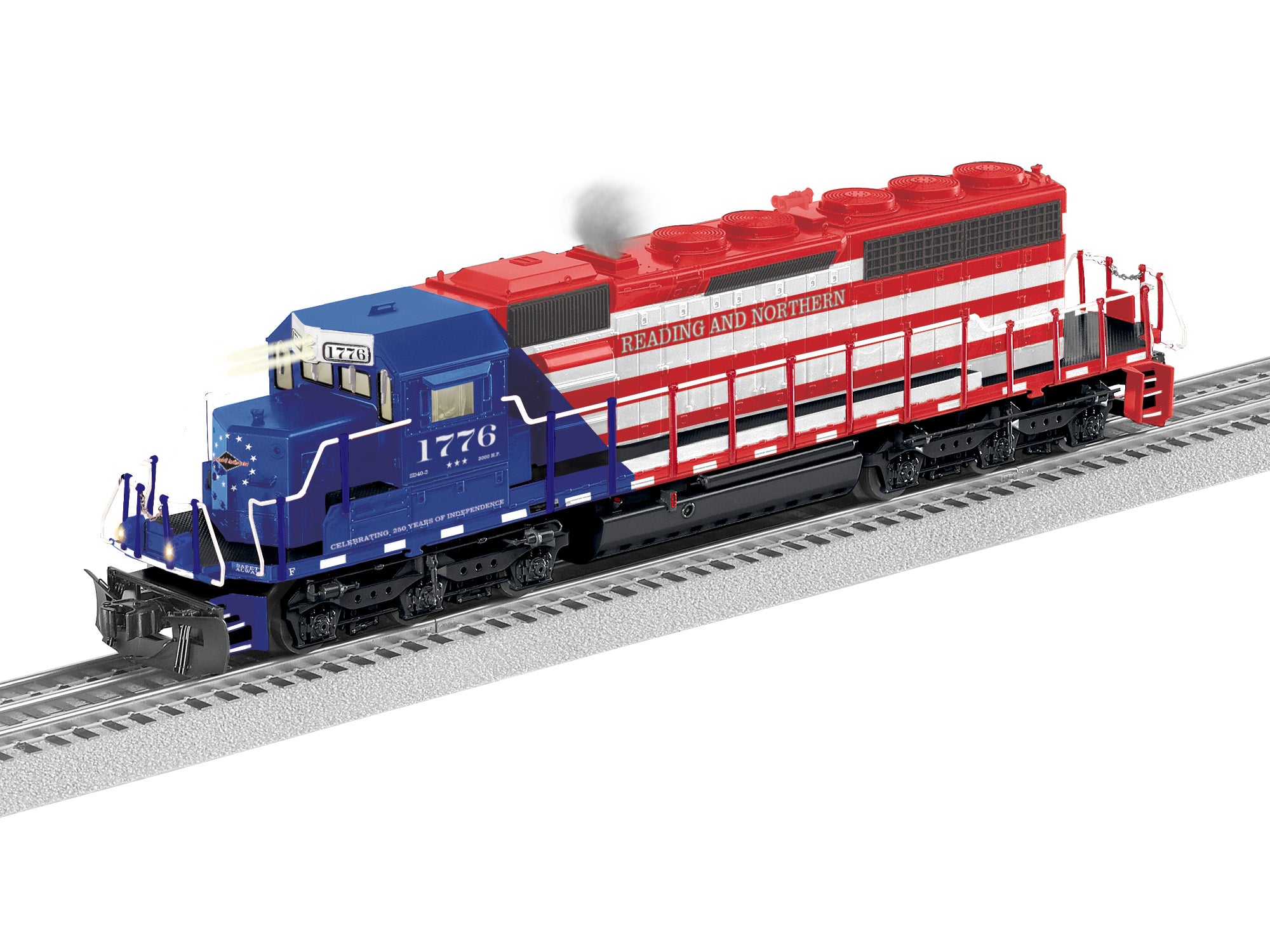 Lionel Reading and Northern LEGACY SD40-2 #1776 | O Scale