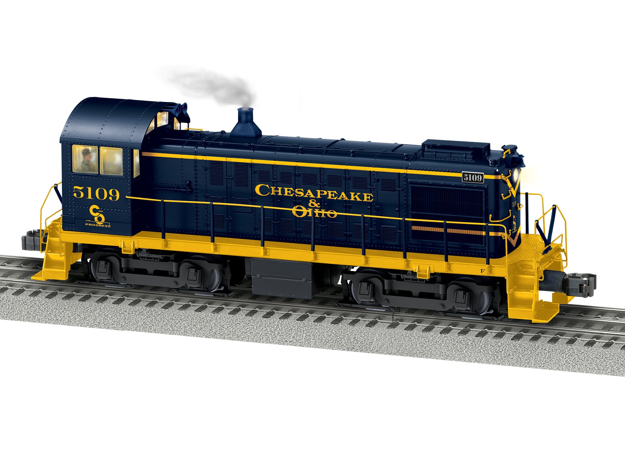 Lionel Chesapeake & Ohio LEGACY ALCO S4 #5109 | O Scale