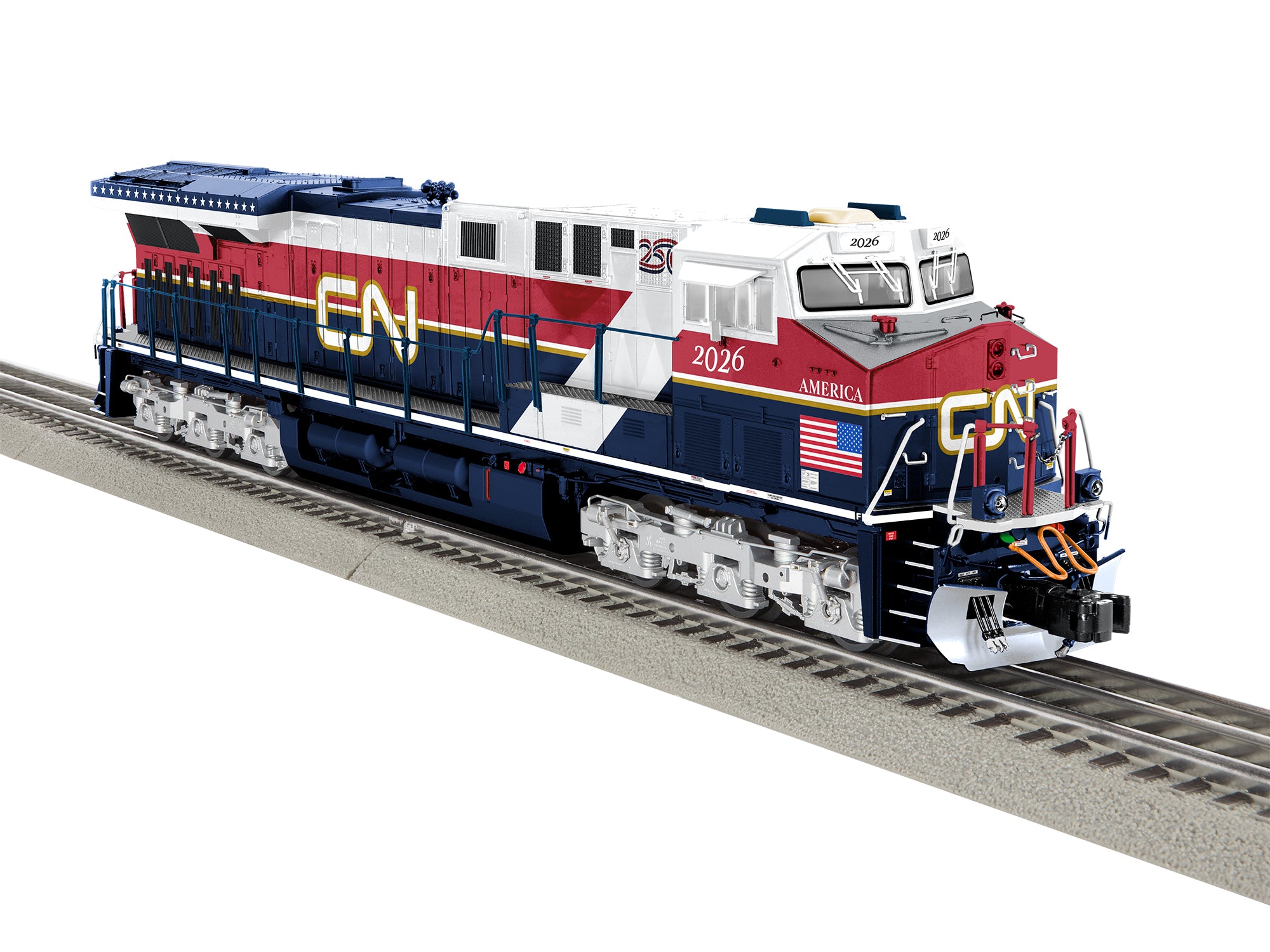 Lionel Canadian National LEGACY ES44AC #2026 | O Scale