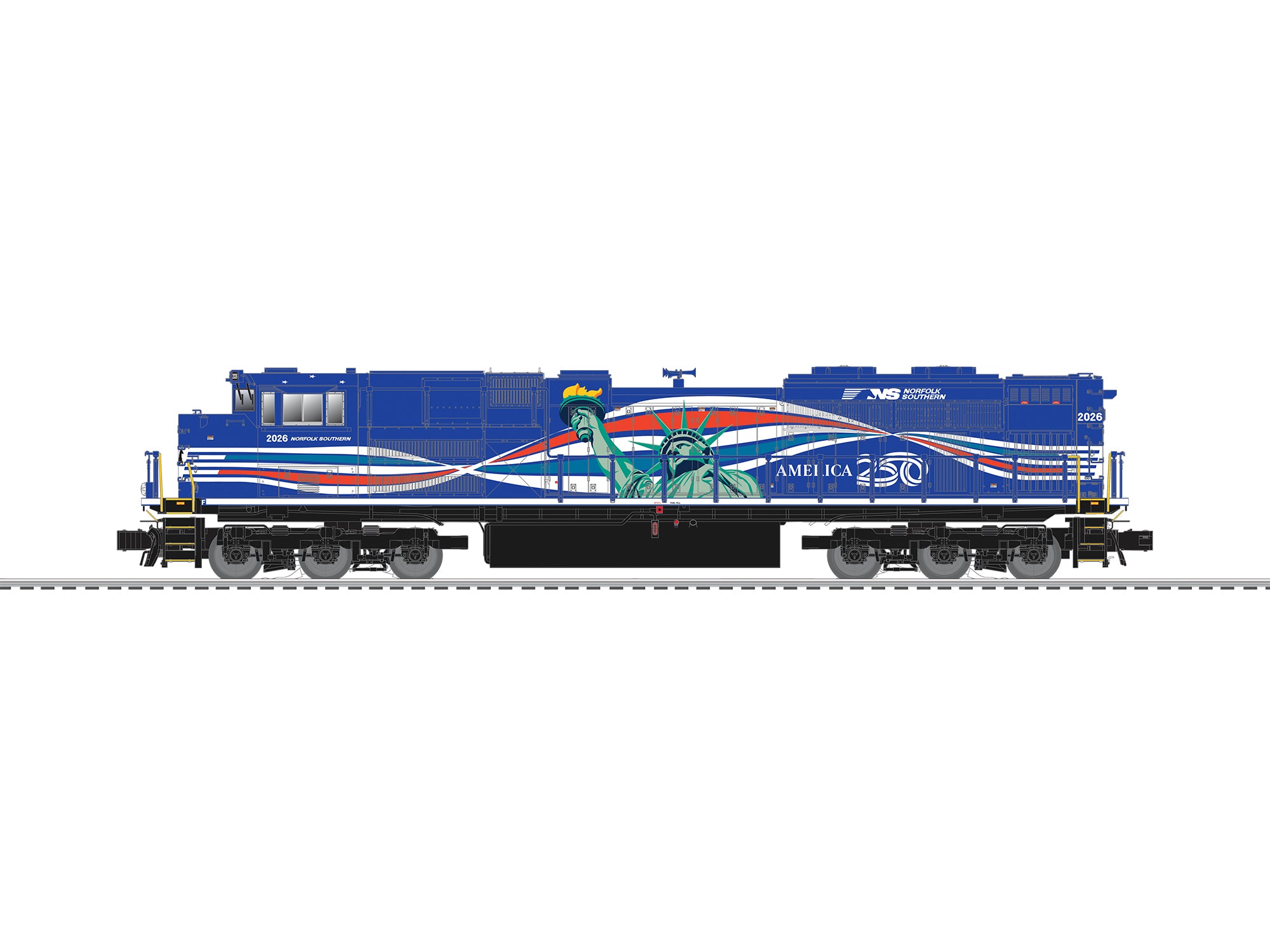Lionel NORFOLK SOUTHERN NON-PWD SD70ACE #2026 | O Scale