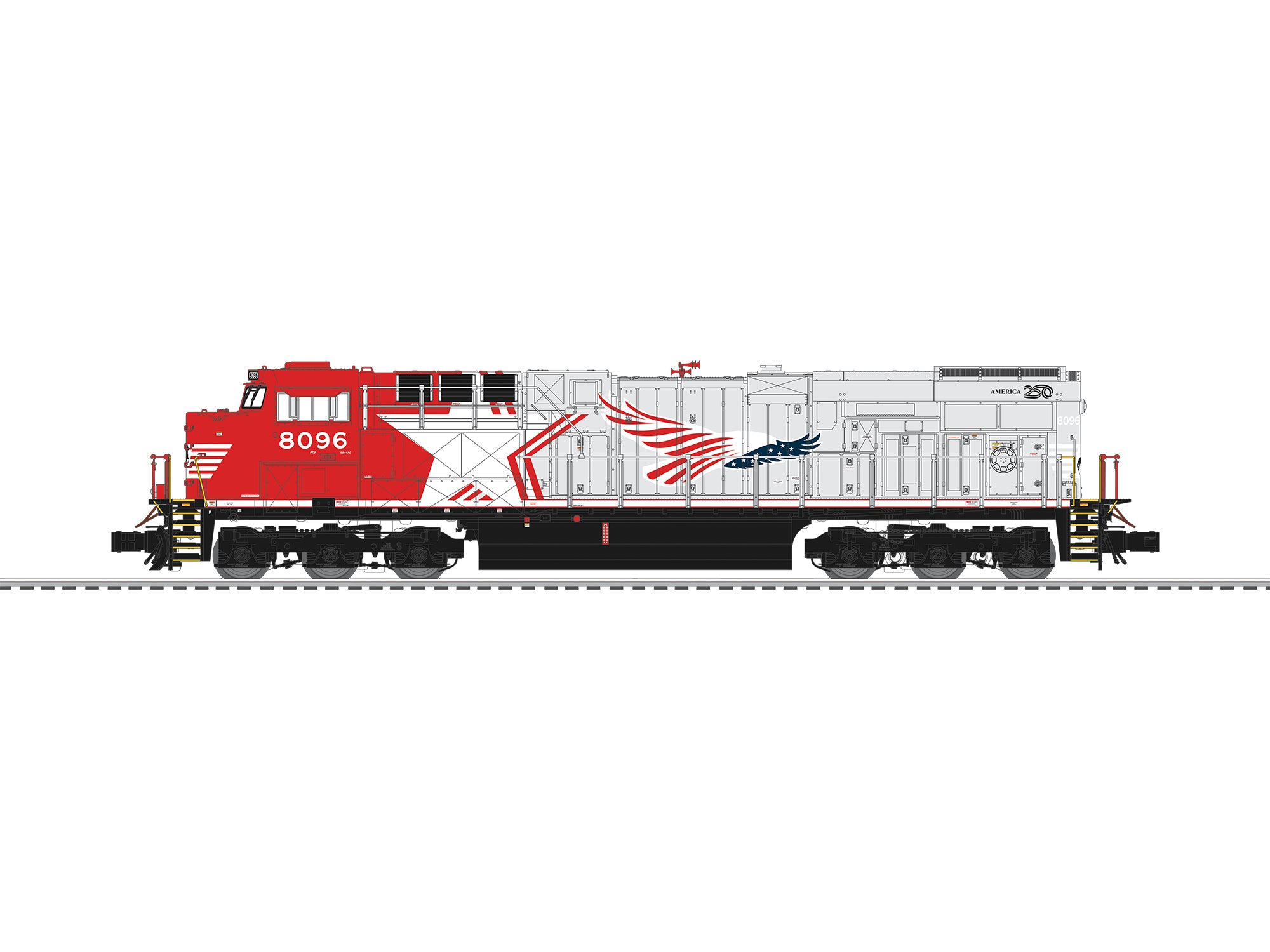 Lionel Norfolk Southern LEGACY ES44AC Non-Pwd #8096 | O Scale