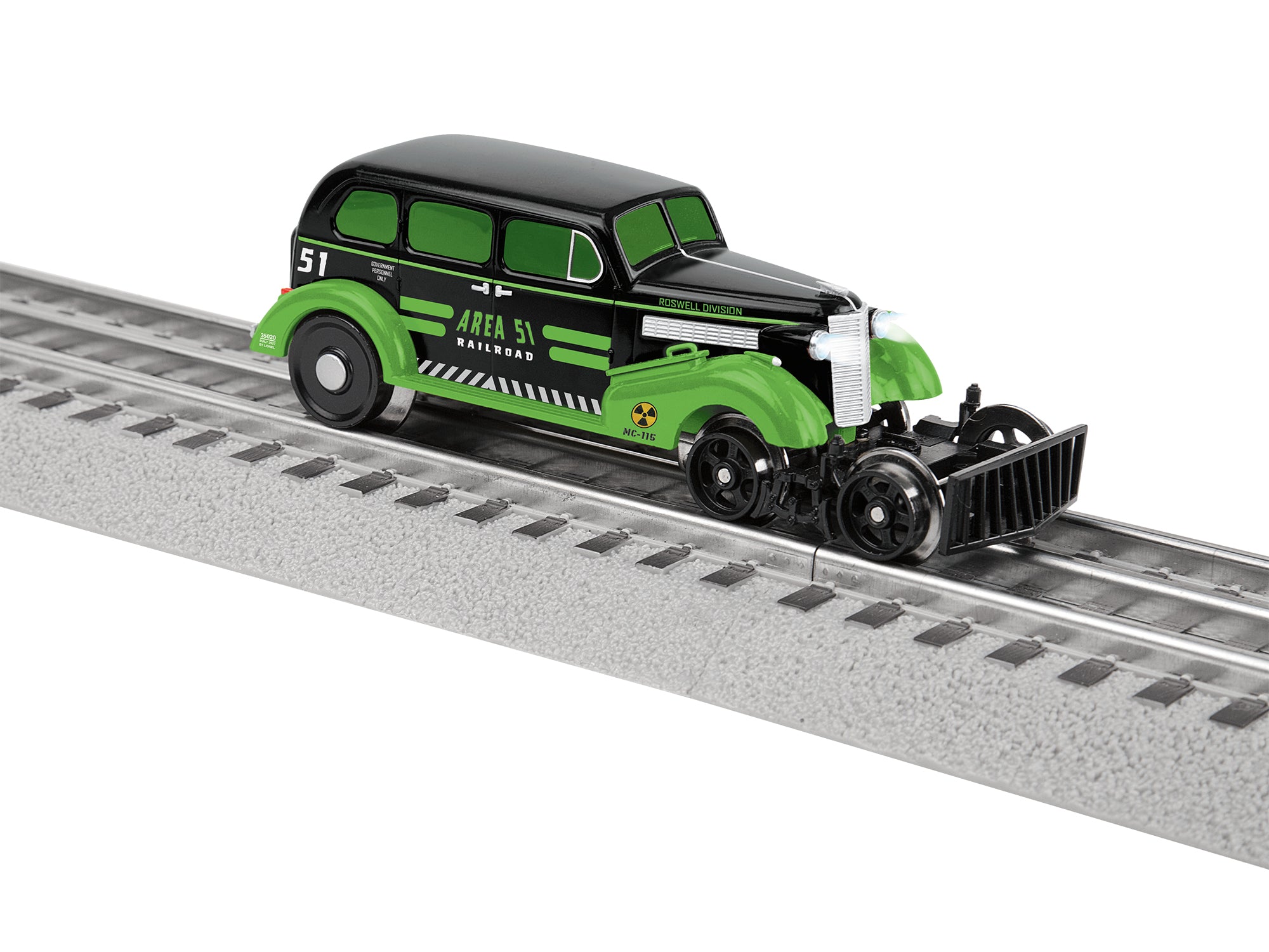 Lionel Area 51 TMCC Early Inspection Vehicle | O Scale