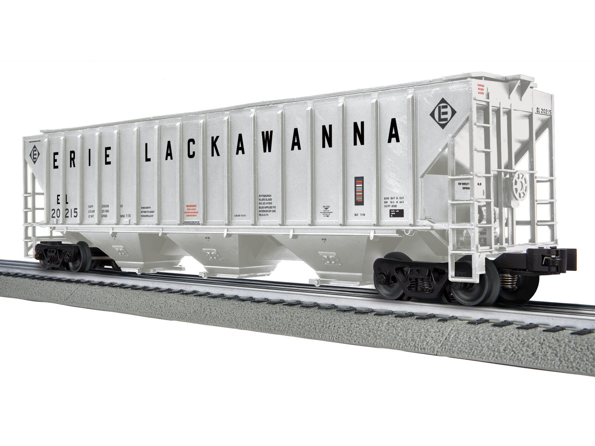 Lionel Erie Lackawanna 4740 PS-2CD #20215 | O Scale