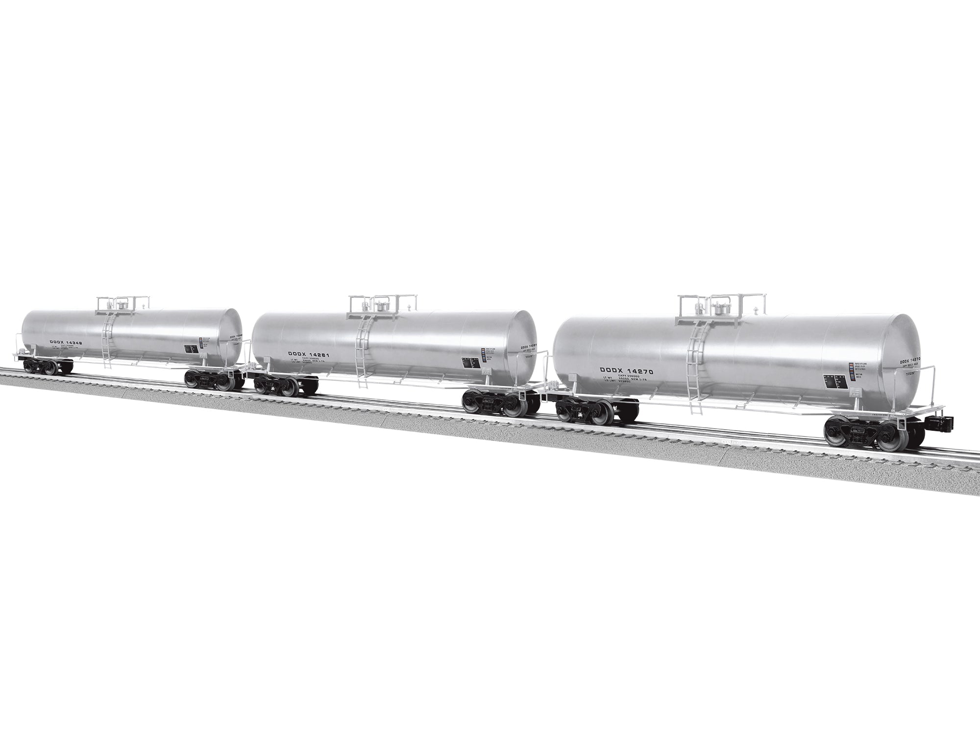 Lionel DODX 50' Tank Car 3 Pack | O Scale