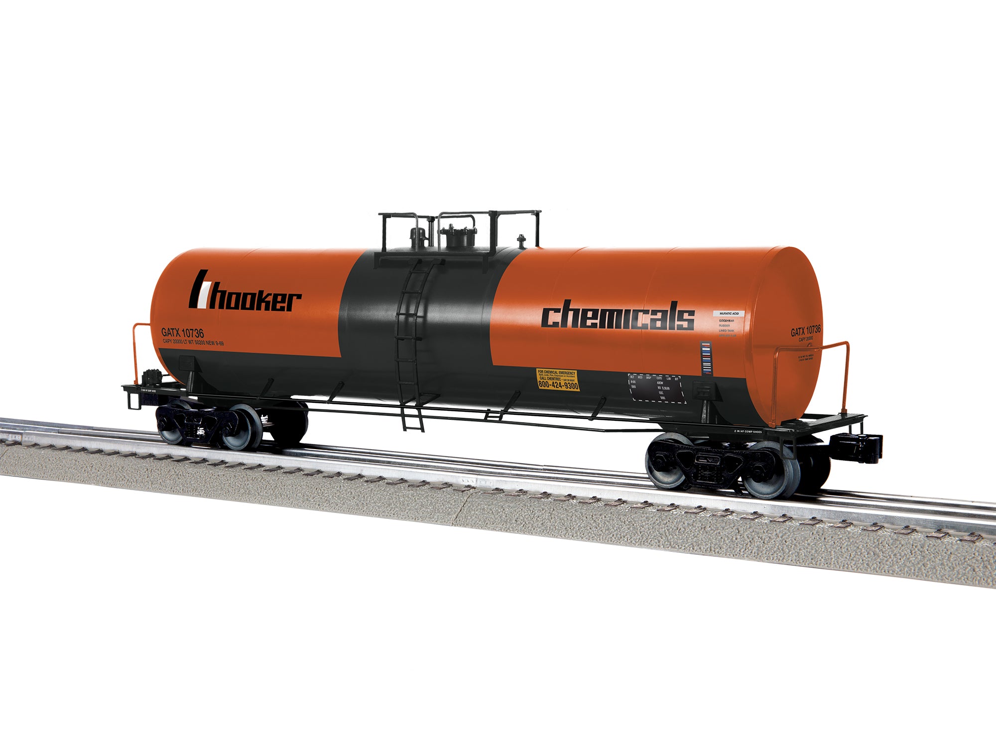 Lionel Hooker 50' Tank Car #10736 | O Scale