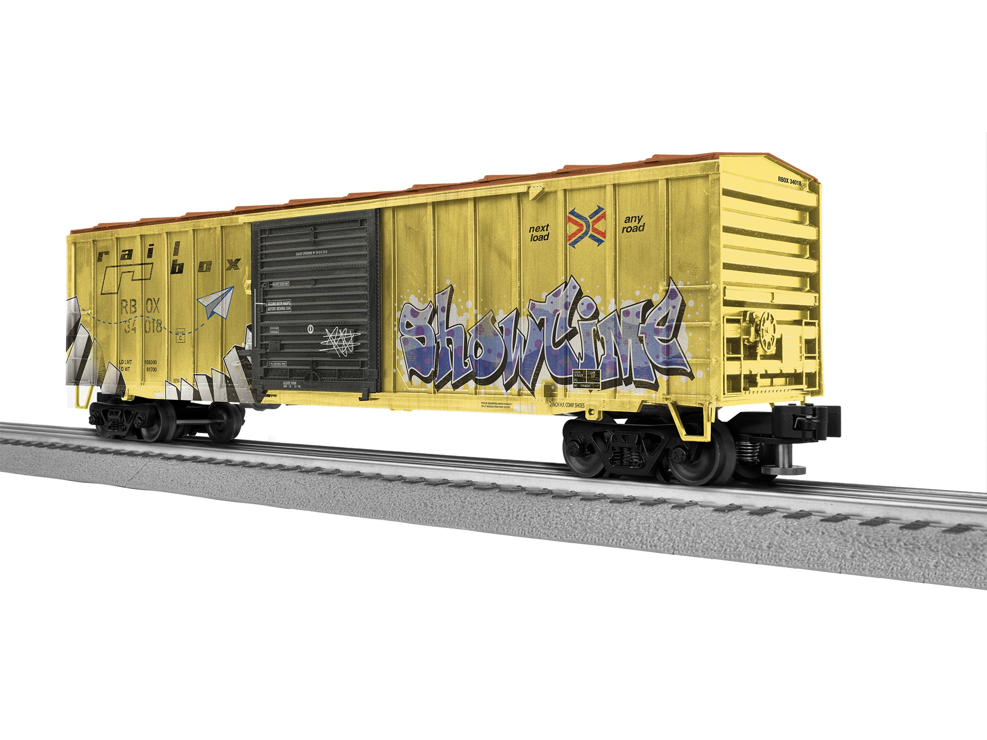 Lionel Weathered Railbox 50' Boxcar #34018 | O Scale