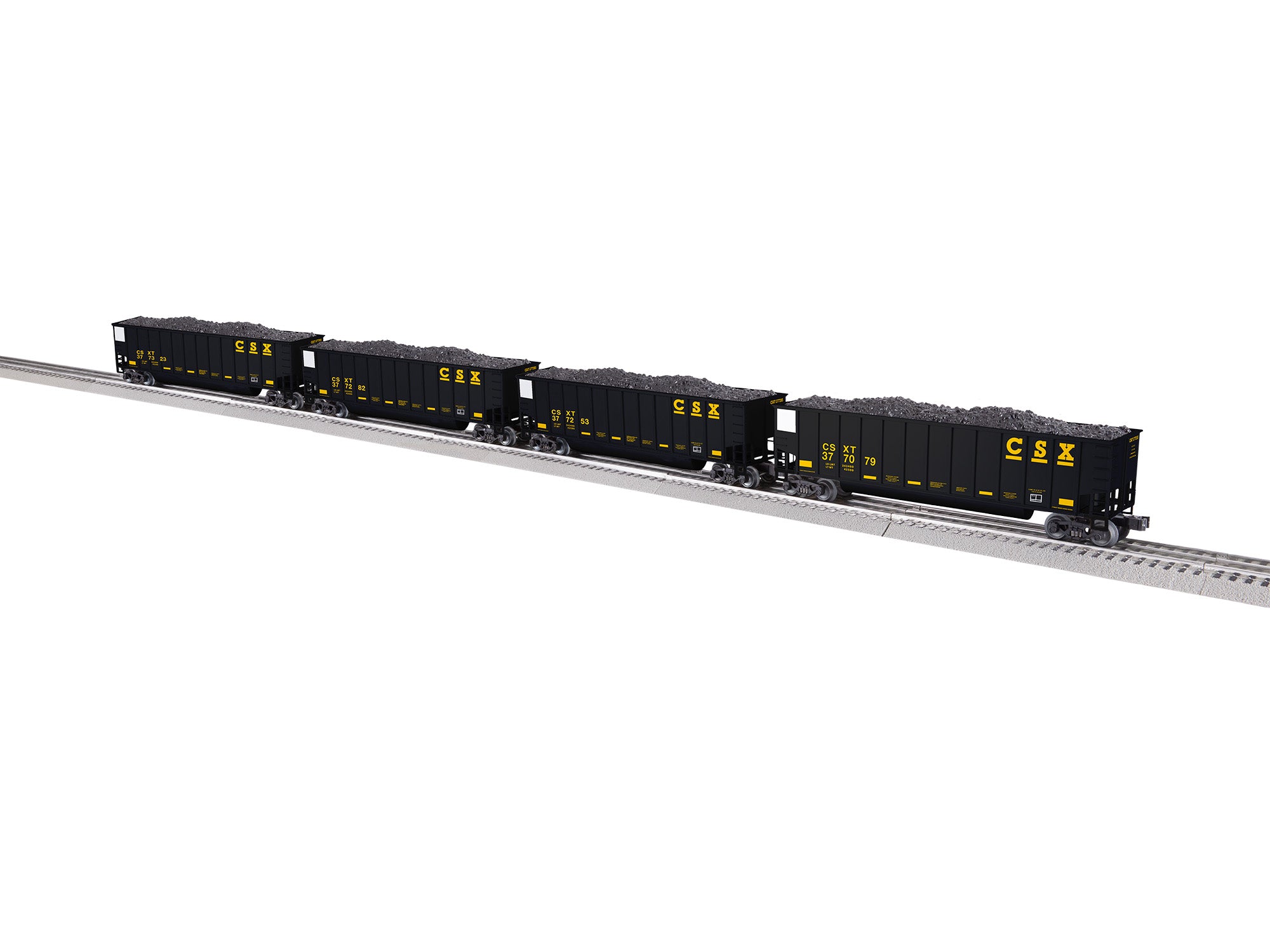 Lionel CSX Rotary Gondola 4 Pack | O Scale