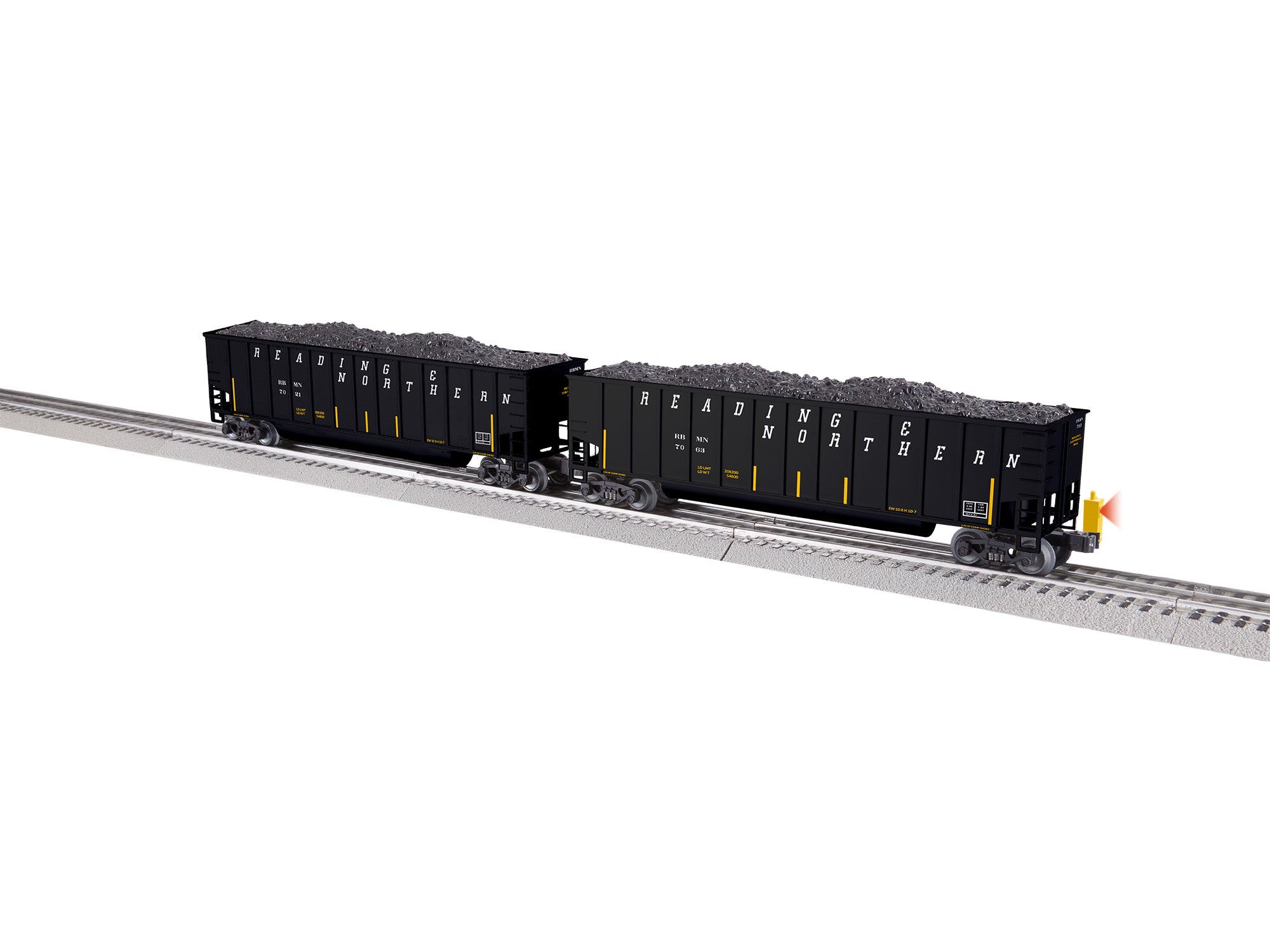 Lionel Reading and Northern Rotary Gondola 2 Pack | O Scale