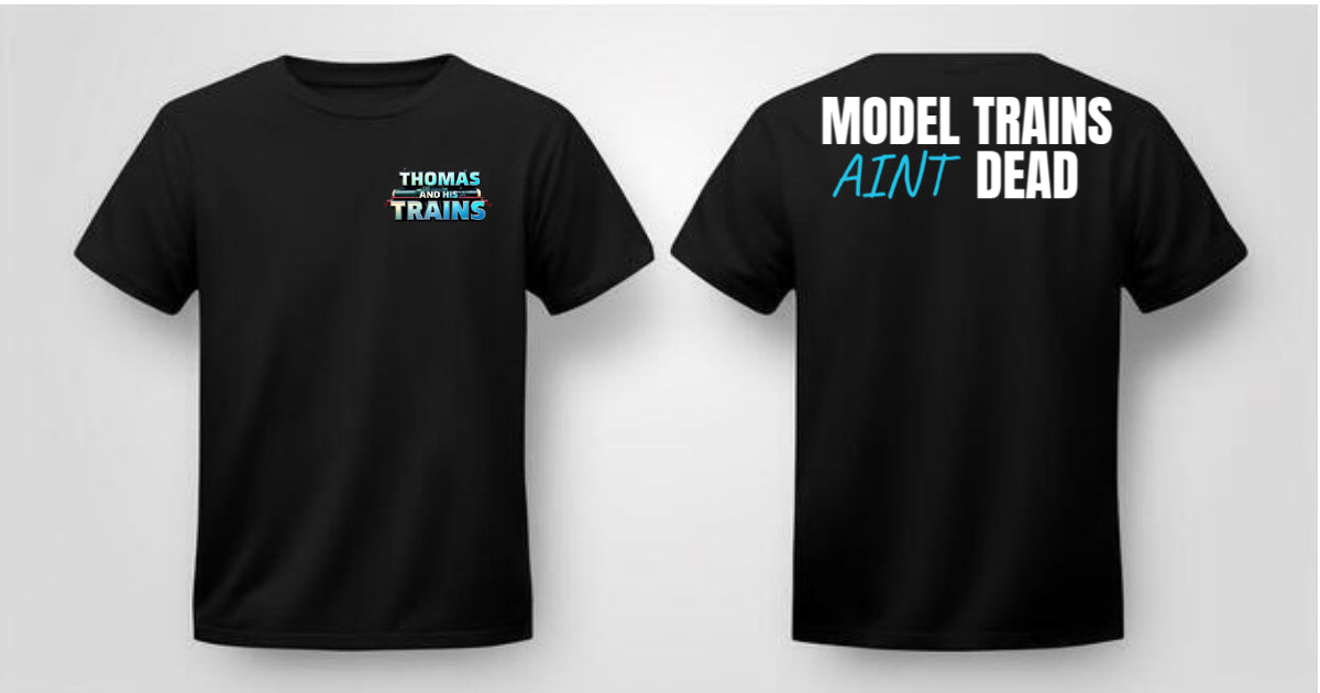 Thomas and His Trains |Model Trains Ain't Dead| T-Shirt