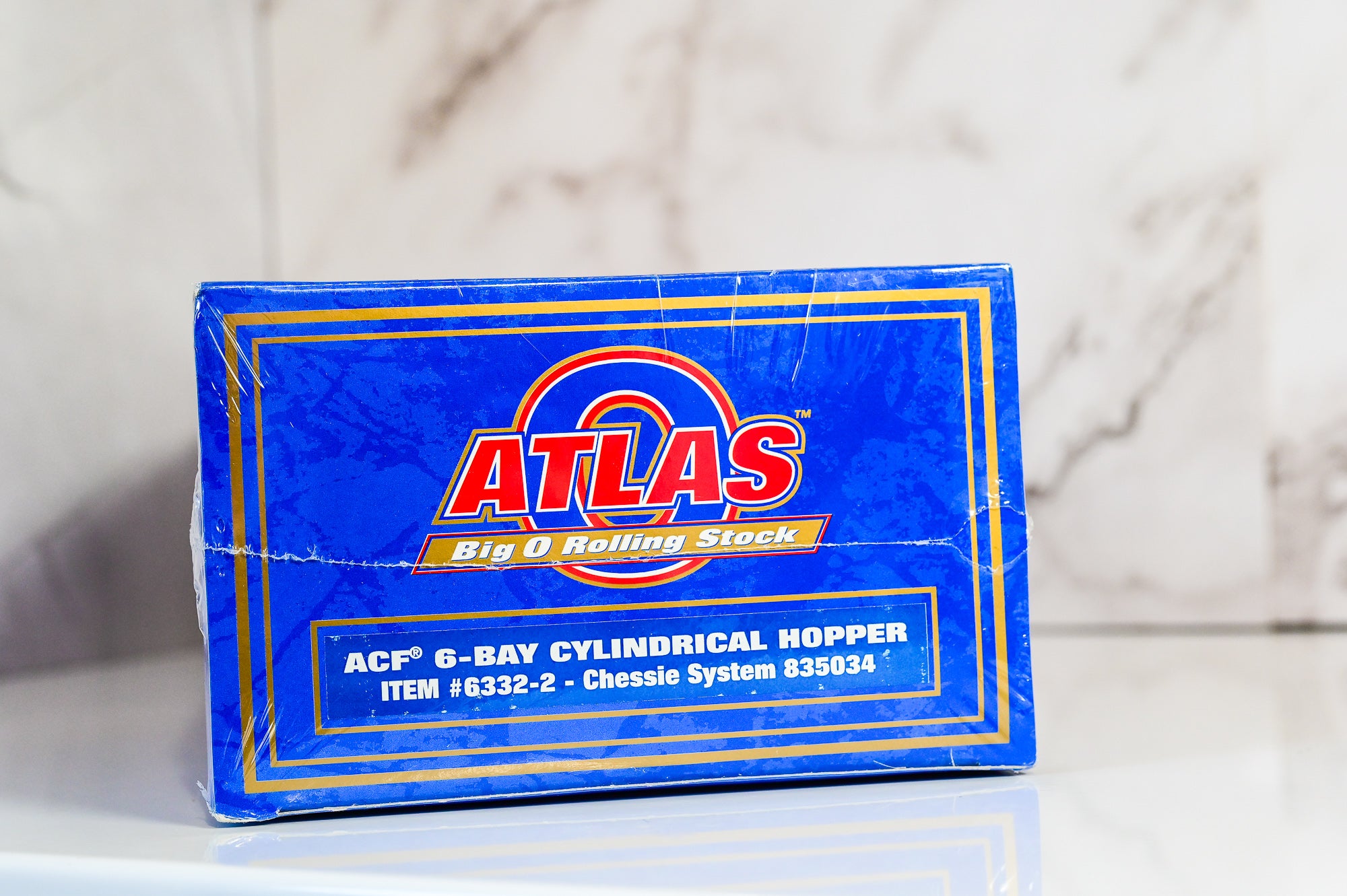 Atlas Chessie System ACF 6-Bay Cylindrical Hopper 835034 | Premier | O Scale