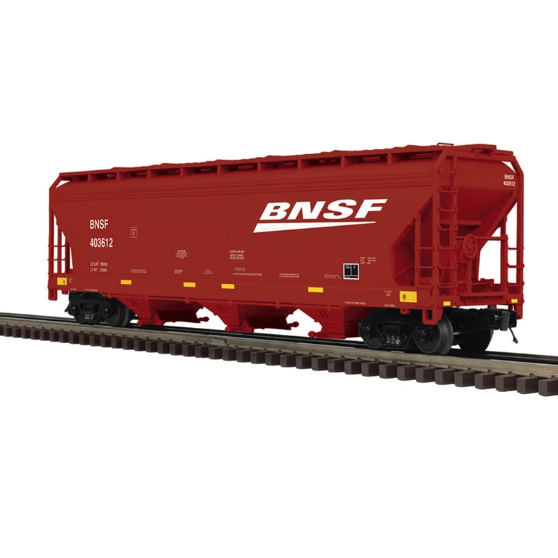 Atlas O Premier 3 BAY CENTERFLOW COVERED HOPPER | BNSF "Swoosh" | O Scale 403650