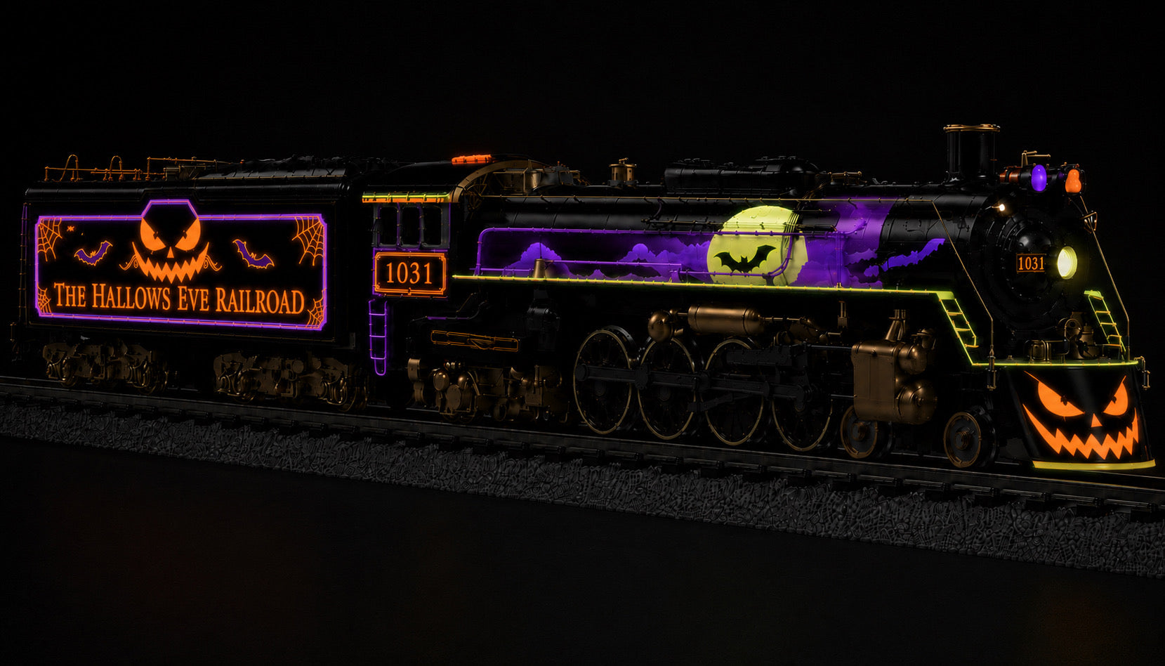 LIONEL – THOMAS & HIS TRAINS EXCLUSIVE THE HALLOWS EVE RAILROAD LEGACY S3 #1031 | GLOW IN THE DARK | O SCALE