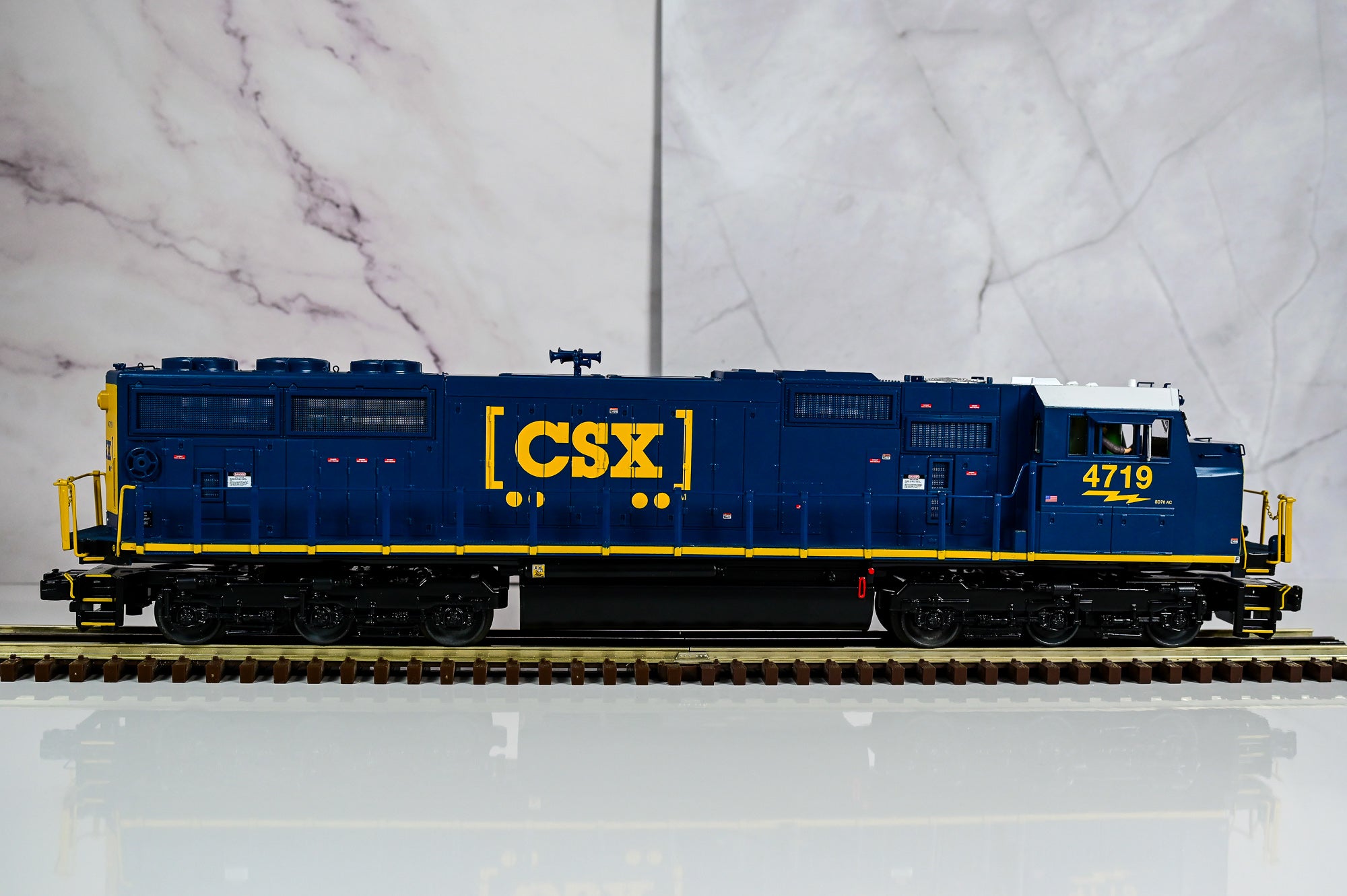 MTH CSX SD70MAC Diesel Engine #4719 | Proto-Sound 3.0 | O Scale